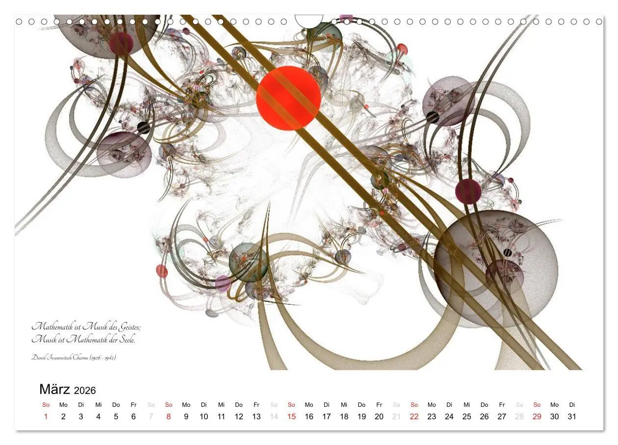 Bild: 9783516031768 | Mathematik - Grafiken und Zitate 2026 (Wandkalender 2026 DIN A3...