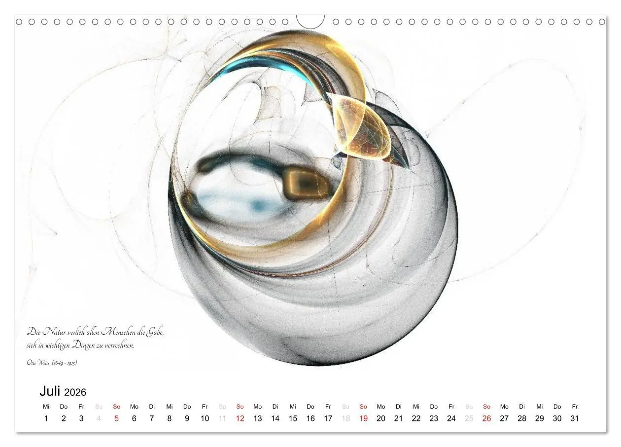 Bild: 9783516031768 | Mathematik - Grafiken und Zitate 2026 (Wandkalender 2026 DIN A3...