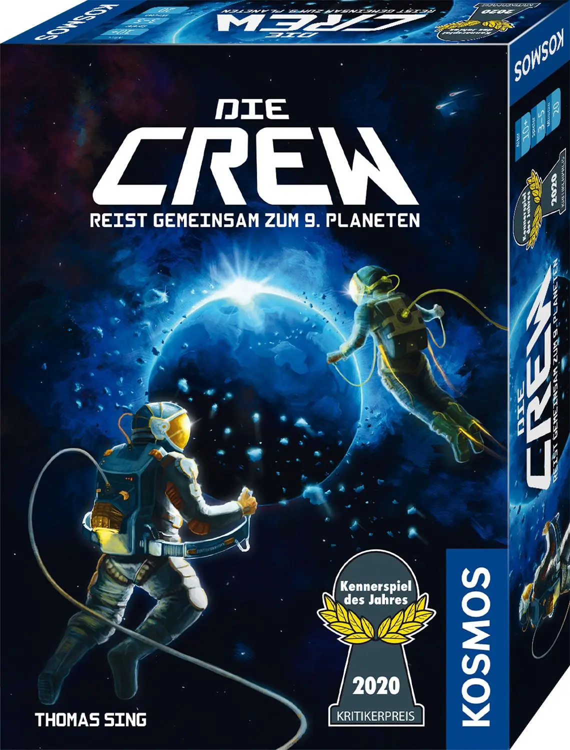 Cover: 4002051691868 | Die Crew - Auf der Suche nach dem 9. Planeten | 2 - 5 Spieler | Sing