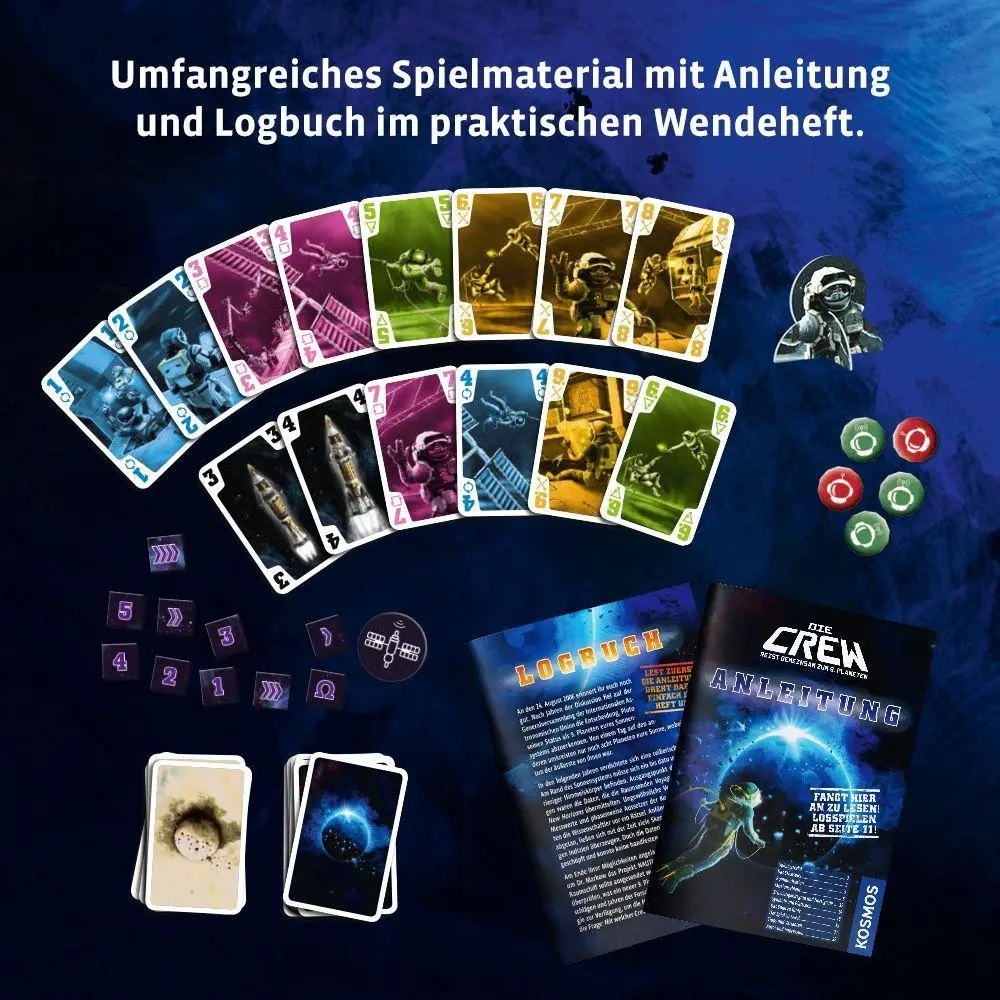 Bild: 4002051691868 | Die Crew - Auf der Suche nach dem 9. Planeten | 2 - 5 Spieler | Sing