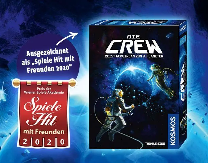 Bild: 4002051691868 | Die Crew - Auf der Suche nach dem 9. Planeten | 2 - 5 Spieler | Sing