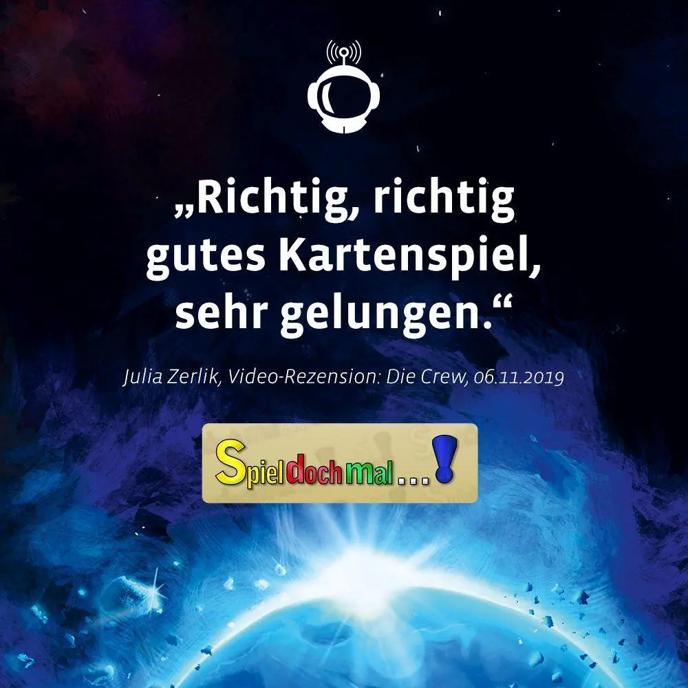 Bild: 4002051691868 | Die Crew - Auf der Suche nach dem 9. Planeten | 2 - 5 Spieler | Sing