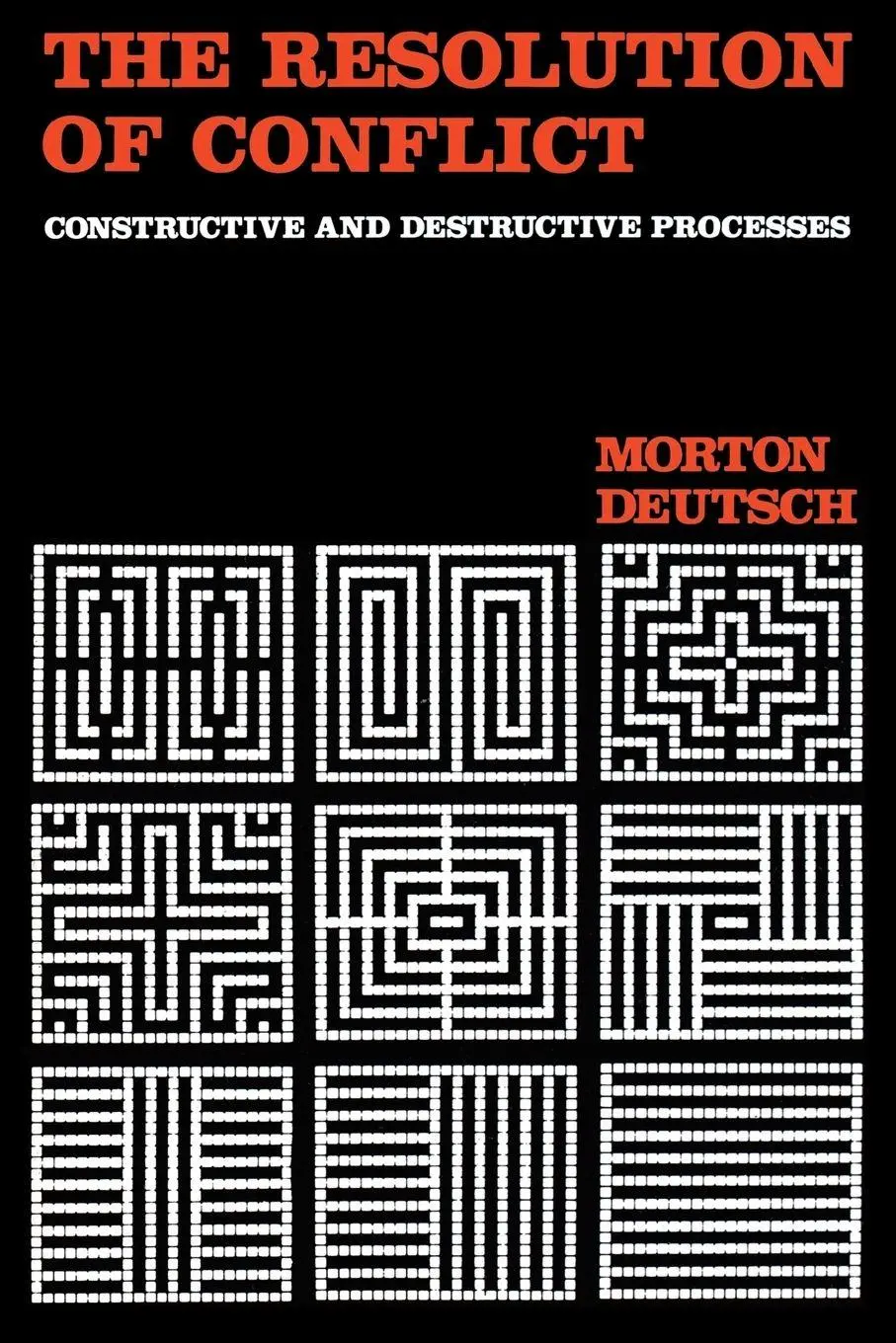 Cover: 9780300021868 | The Resolution of Conflict | Constructive and Destructive Processes
