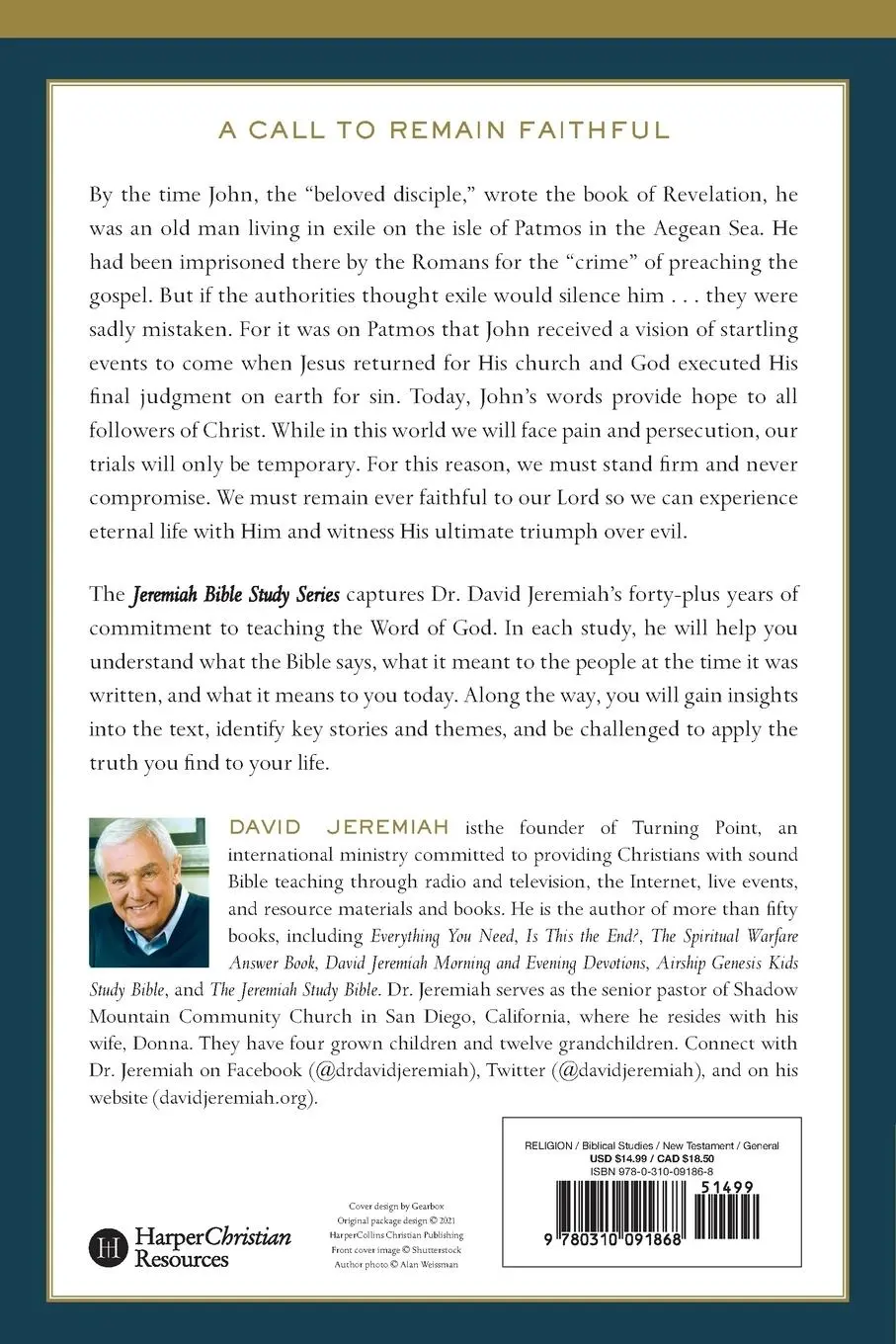 Rückseite: 9780310091868 | Revelation Softcover | David Jeremiah | Taschenbuch | Englisch | 2022