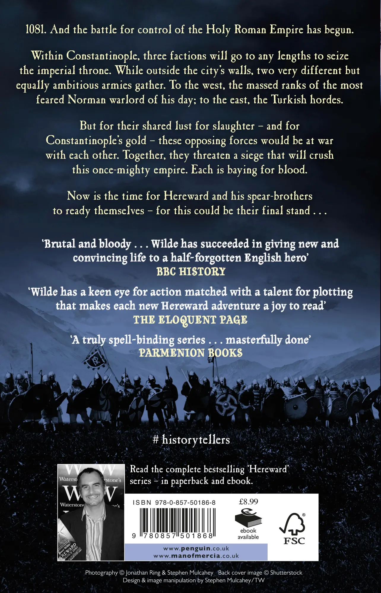 Rückseite: 9780857501868 | Hereward | The Bloody Crown : (The Hereward Chronicles: book 6) | Buch