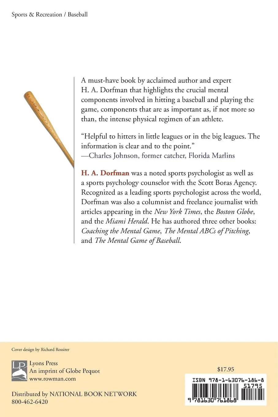 Rückseite: 9781630761868 | The Mental Keys to Hitting | H. A. Dorfman | Taschenbuch | Englisch