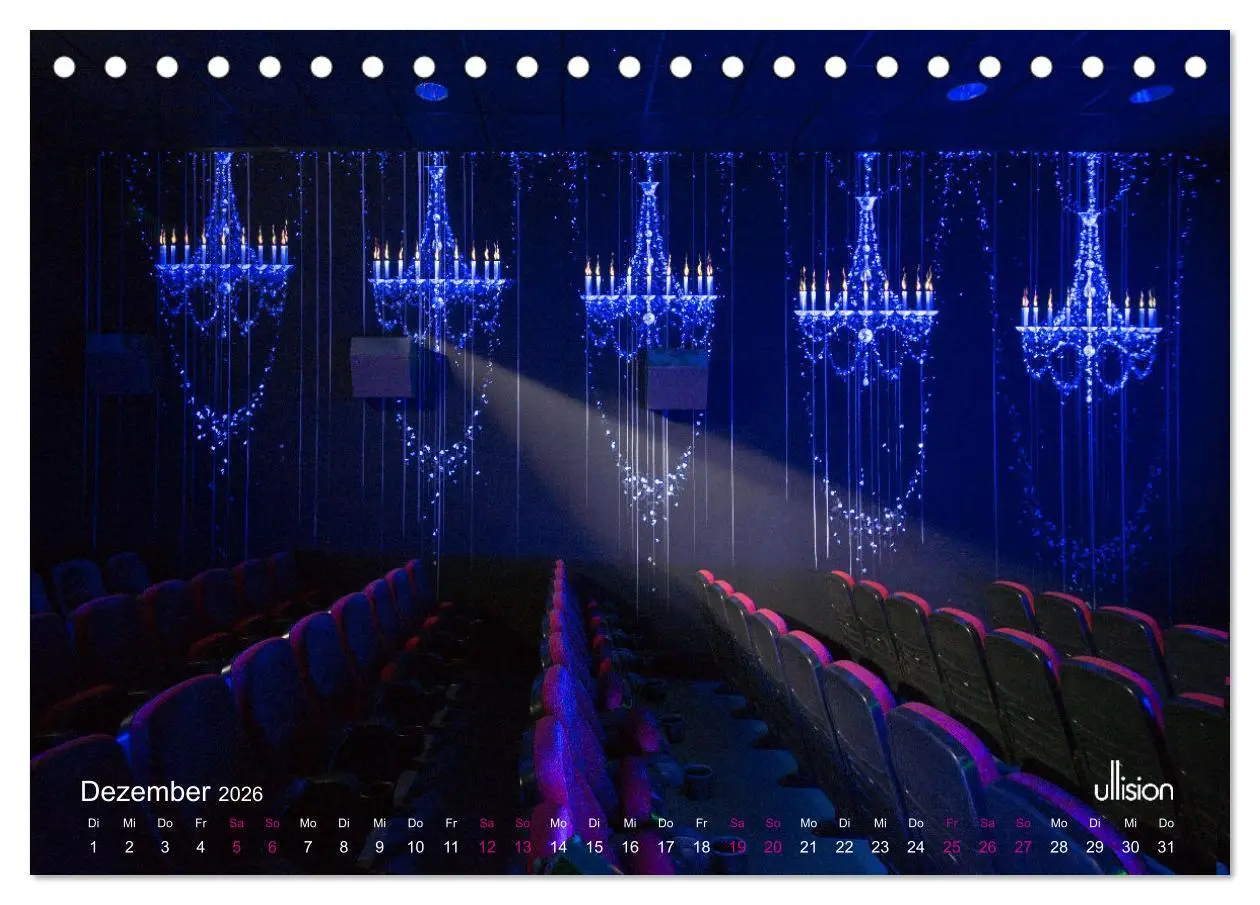 Bild: 9783457551868 | GANZ GROSSES KINO - Meisterwerke der Wandgestaltung (Tischkalender...