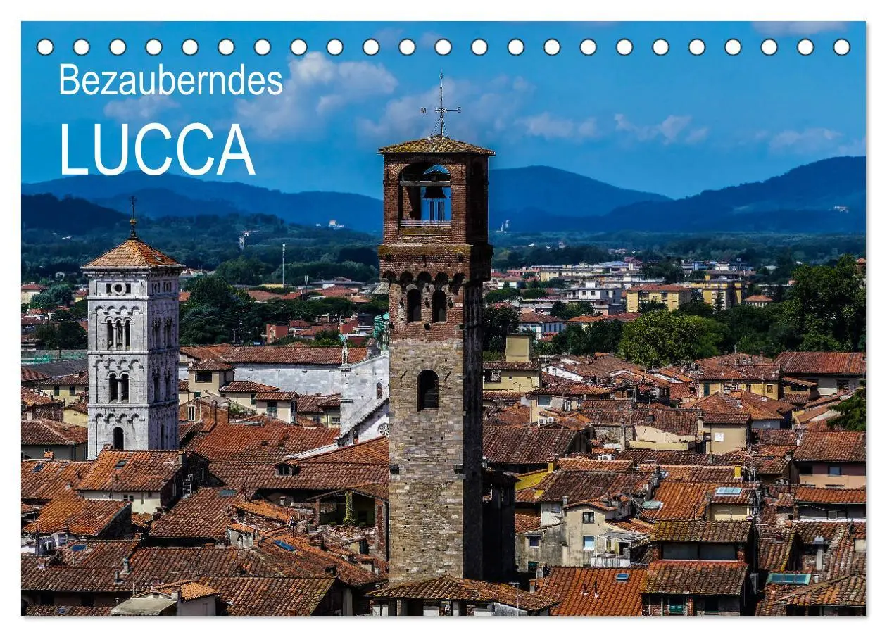 Cover: 9783457861868 | Bezauberndes Lucca (Tischkalender 2026 DIN A5 quer), CALVENDO...