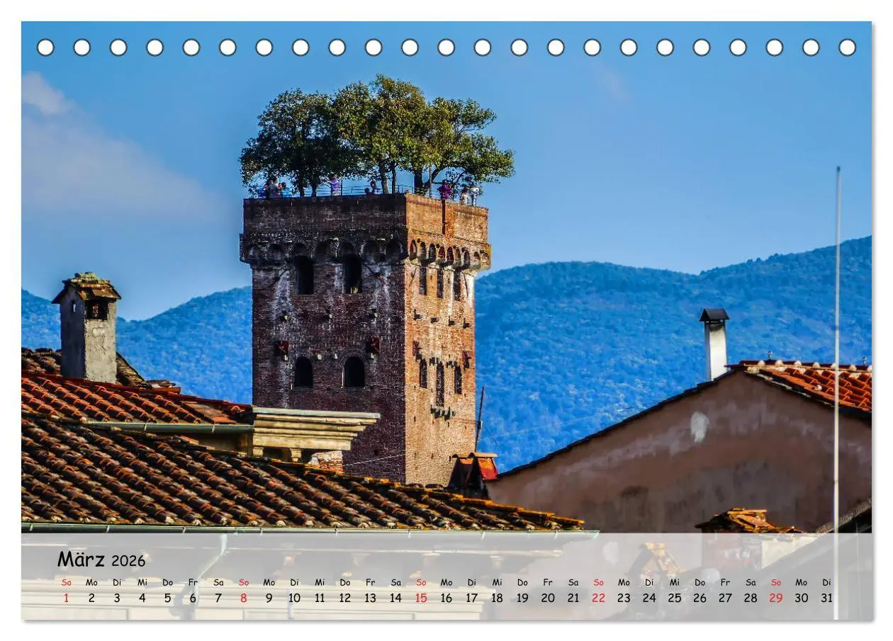 Bild: 9783457861868 | Bezauberndes Lucca (Tischkalender 2026 DIN A5 quer), CALVENDO...