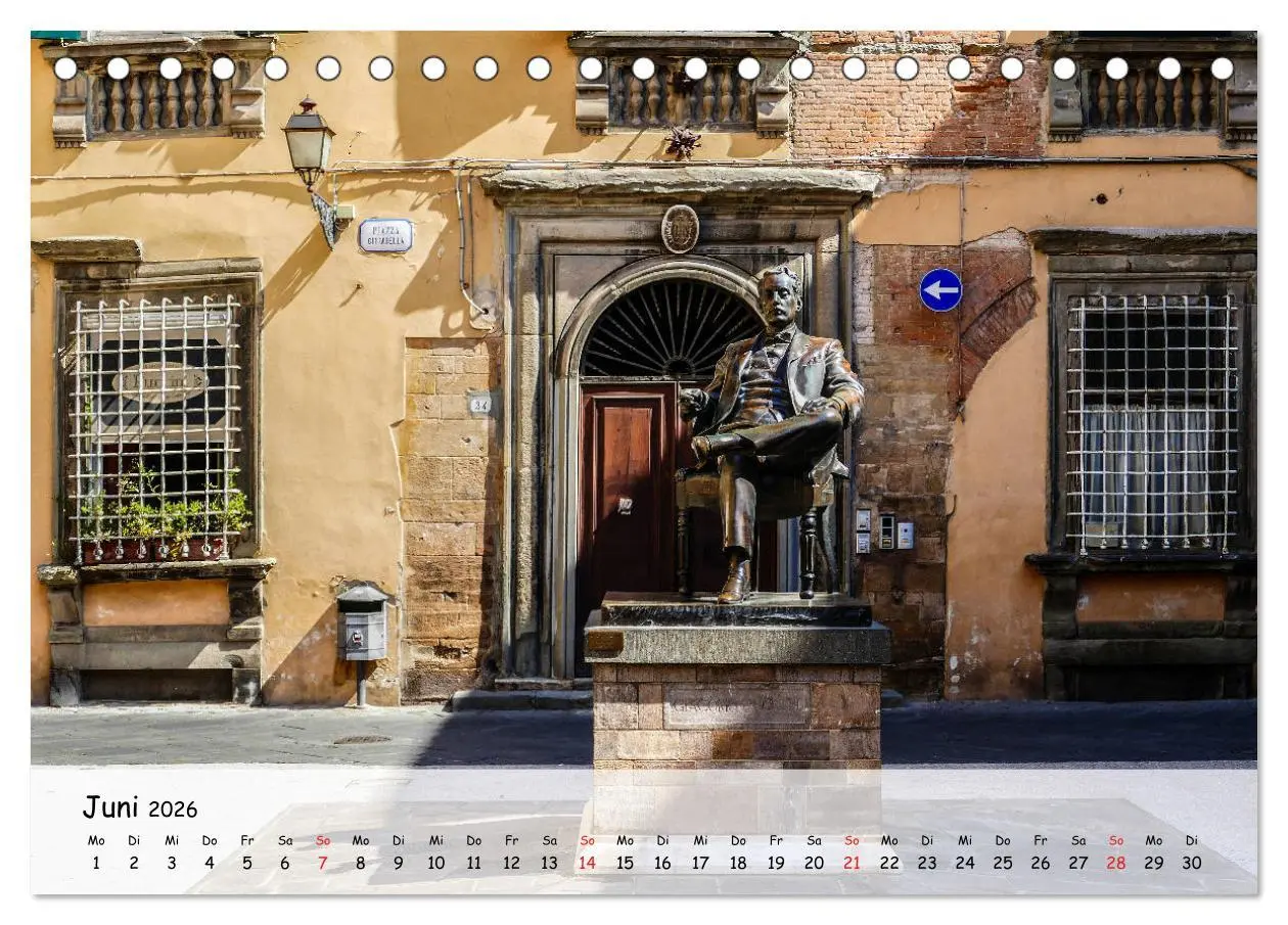 Bild: 9783457861868 | Bezauberndes Lucca (Tischkalender 2026 DIN A5 quer), CALVENDO...
