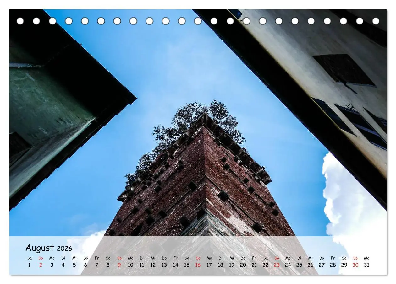 Bild: 9783457861868 | Bezauberndes Lucca (Tischkalender 2026 DIN A5 quer), CALVENDO...