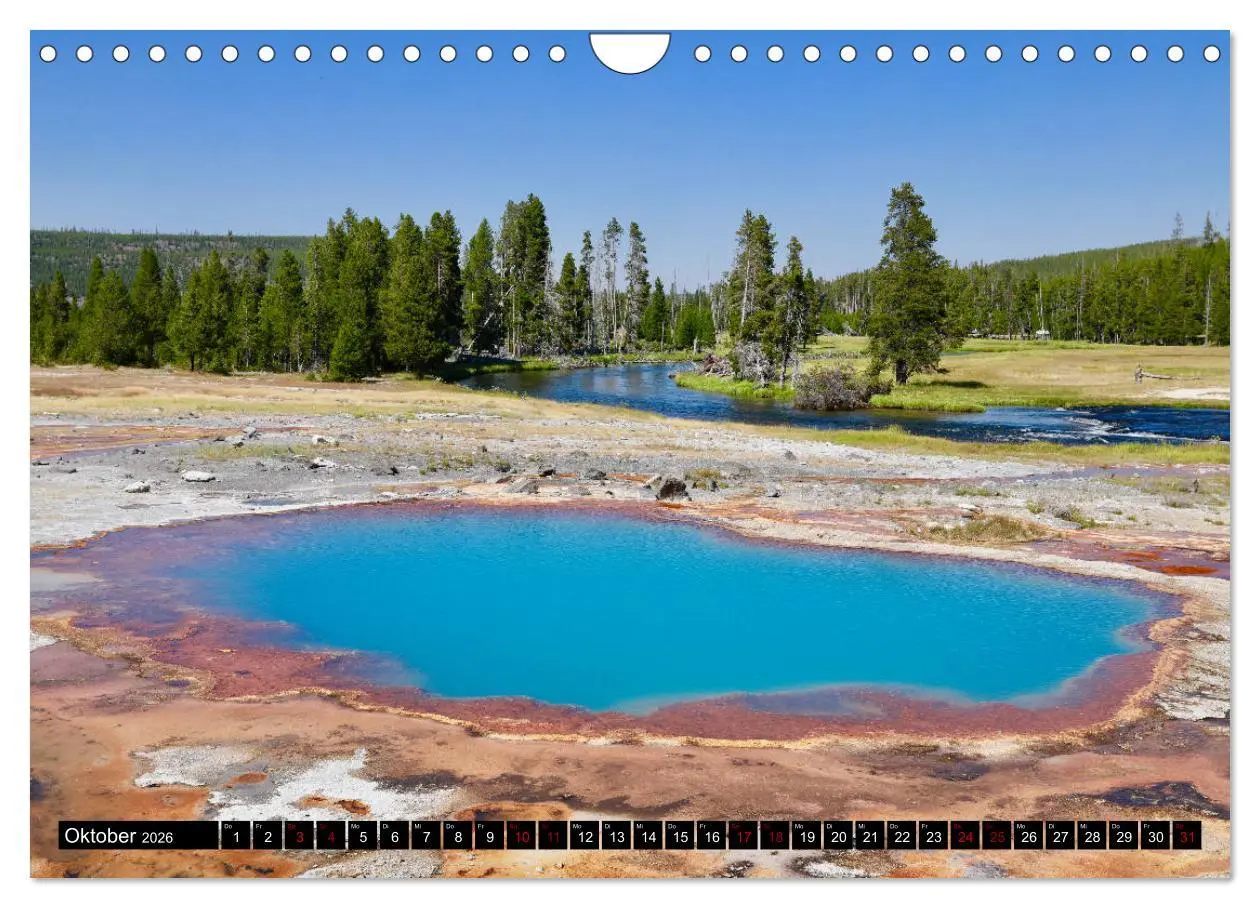Bild: 9783457931868 | Wunderwelt Yellowstone 2026 (Wandkalender 2026 DIN A4 quer),...