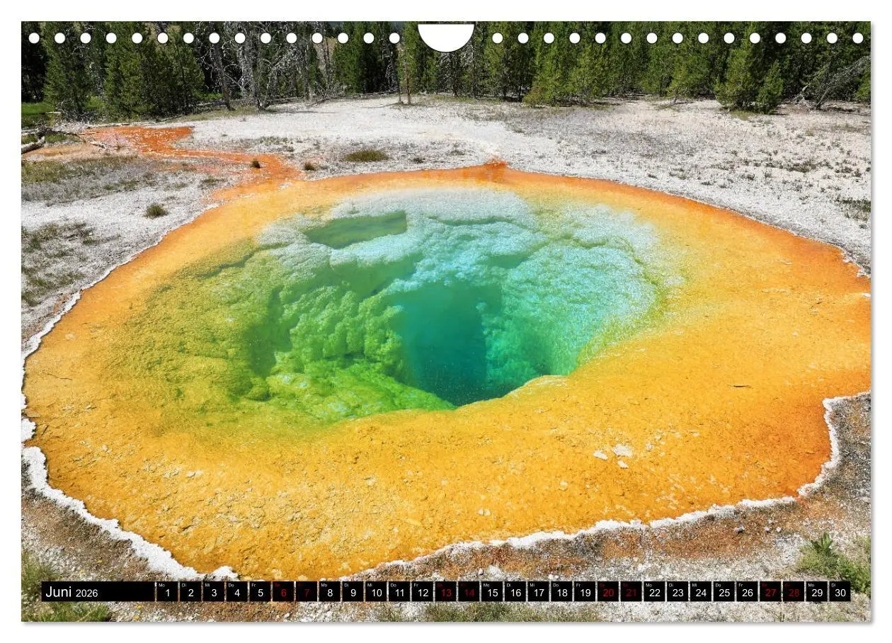 Bild: 9783457931868 | Wunderwelt Yellowstone 2026 (Wandkalender 2026 DIN A4 quer),...