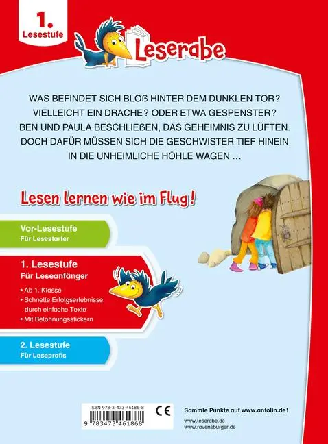 Bild: 9783473461868 | Das Rätsel der Drachenhöhle - Leserabe ab 1. Klasse - Erstlesebuch...