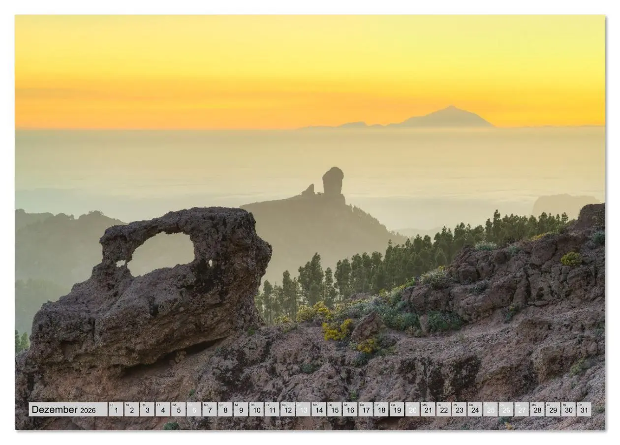 Bild: 9783516641868 | Faszination Gran Canaria (Tischkalender 2026 DIN A5 quer), CALVENDO...