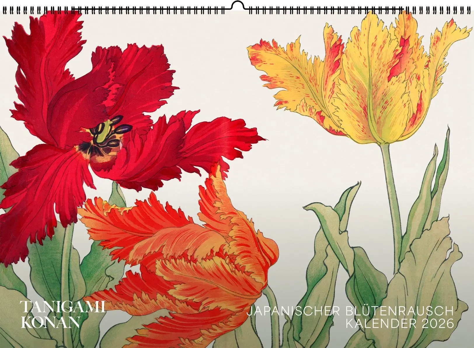 Cover: 9783968491868 | Tanigami Konan. Wandkalender 2026 | Japanischer Blütenrausch | Konan