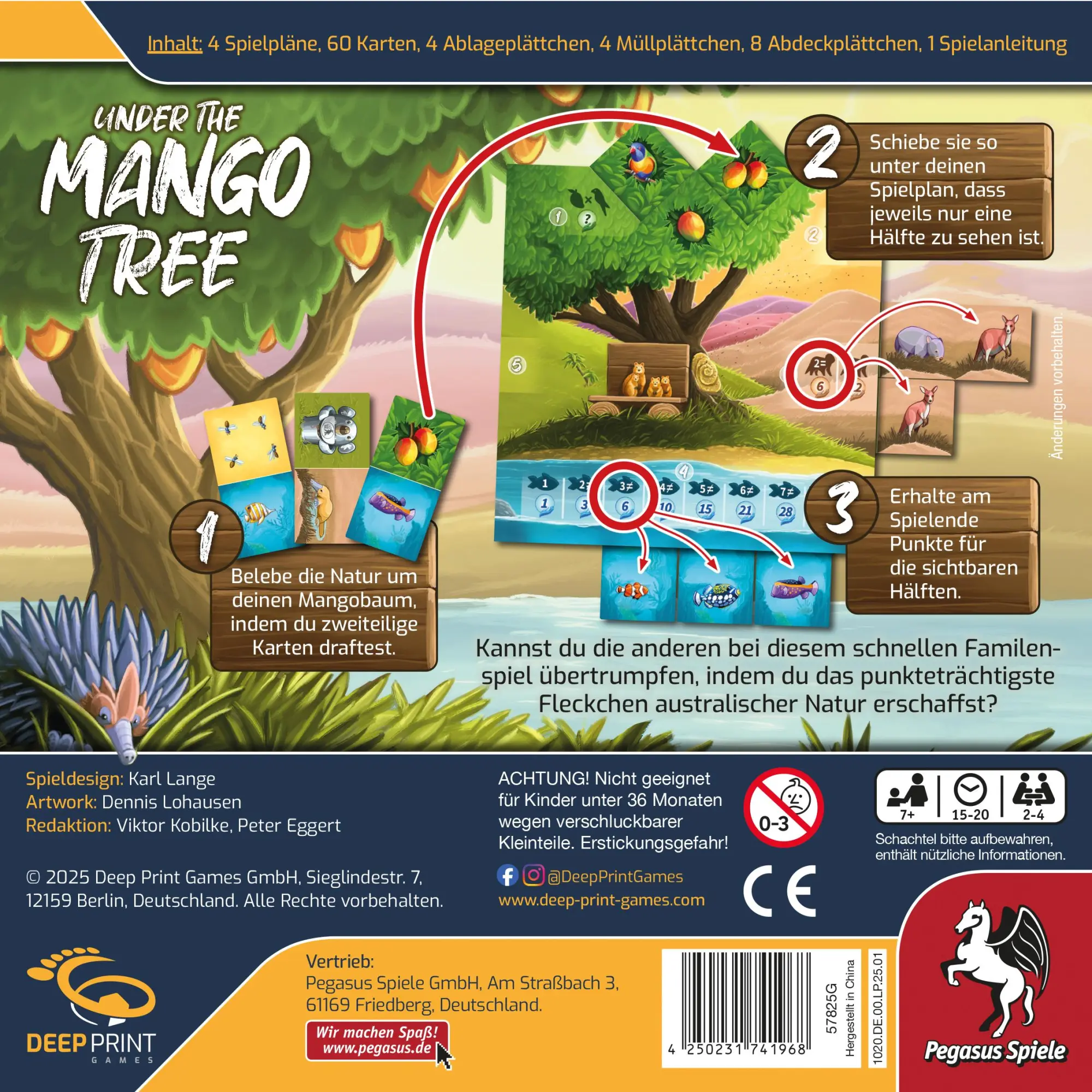 Bild: 4250231741968 | Under the Mango Tree (Deep Print Games) | Karl Lange | Spiel | 57825G
