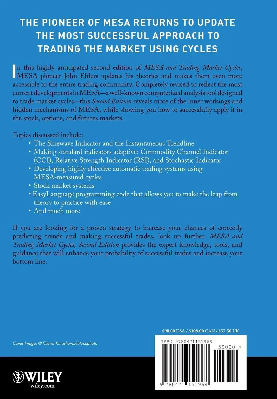 Cover: 9780471151968 | MESA and Trading Market Cycles | John F Ehlers | Buch | 192 S. | 2002