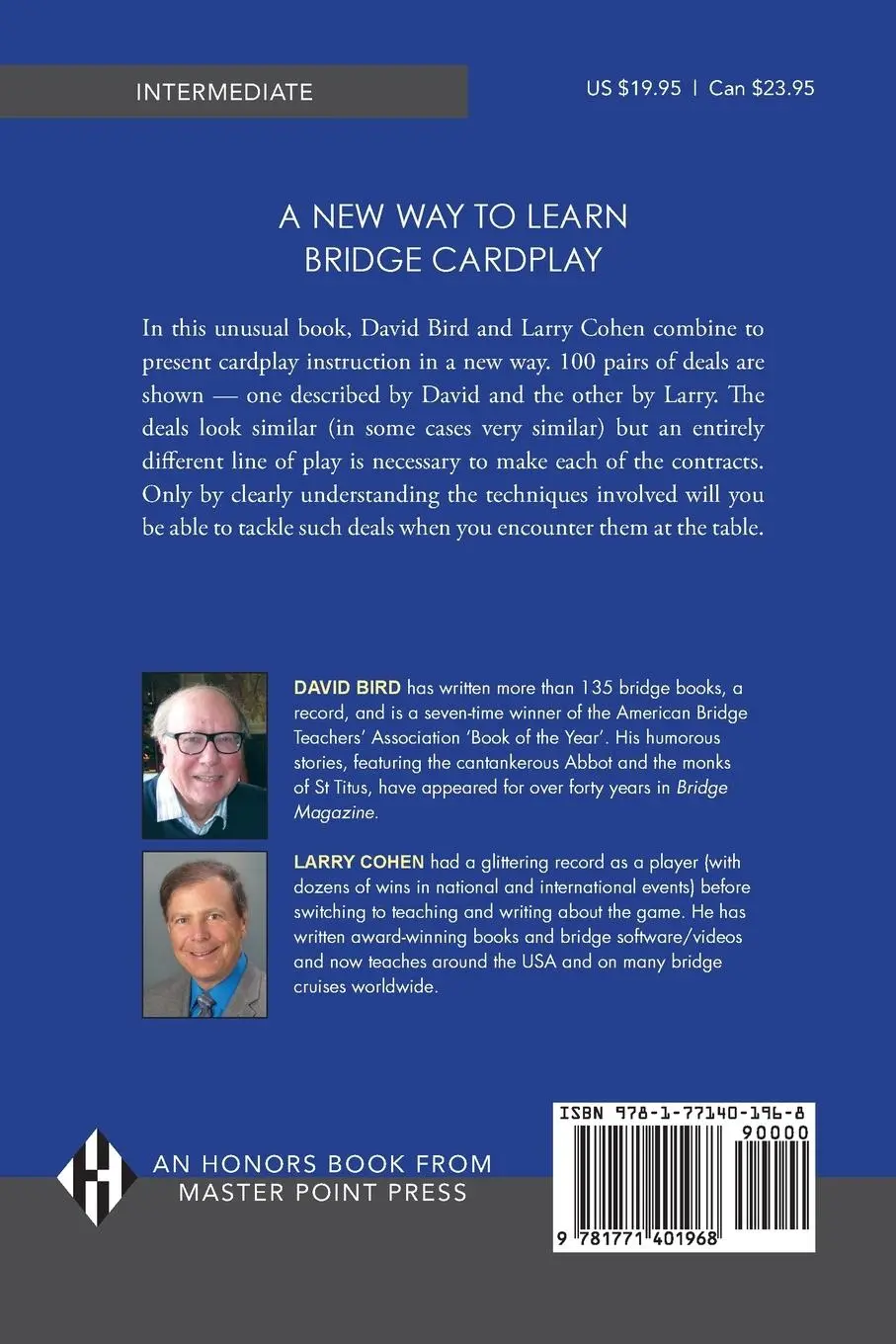Rückseite: 9781771401968 | On the Other Hand: Bridge cardplay explained | David Bird (u. a.)