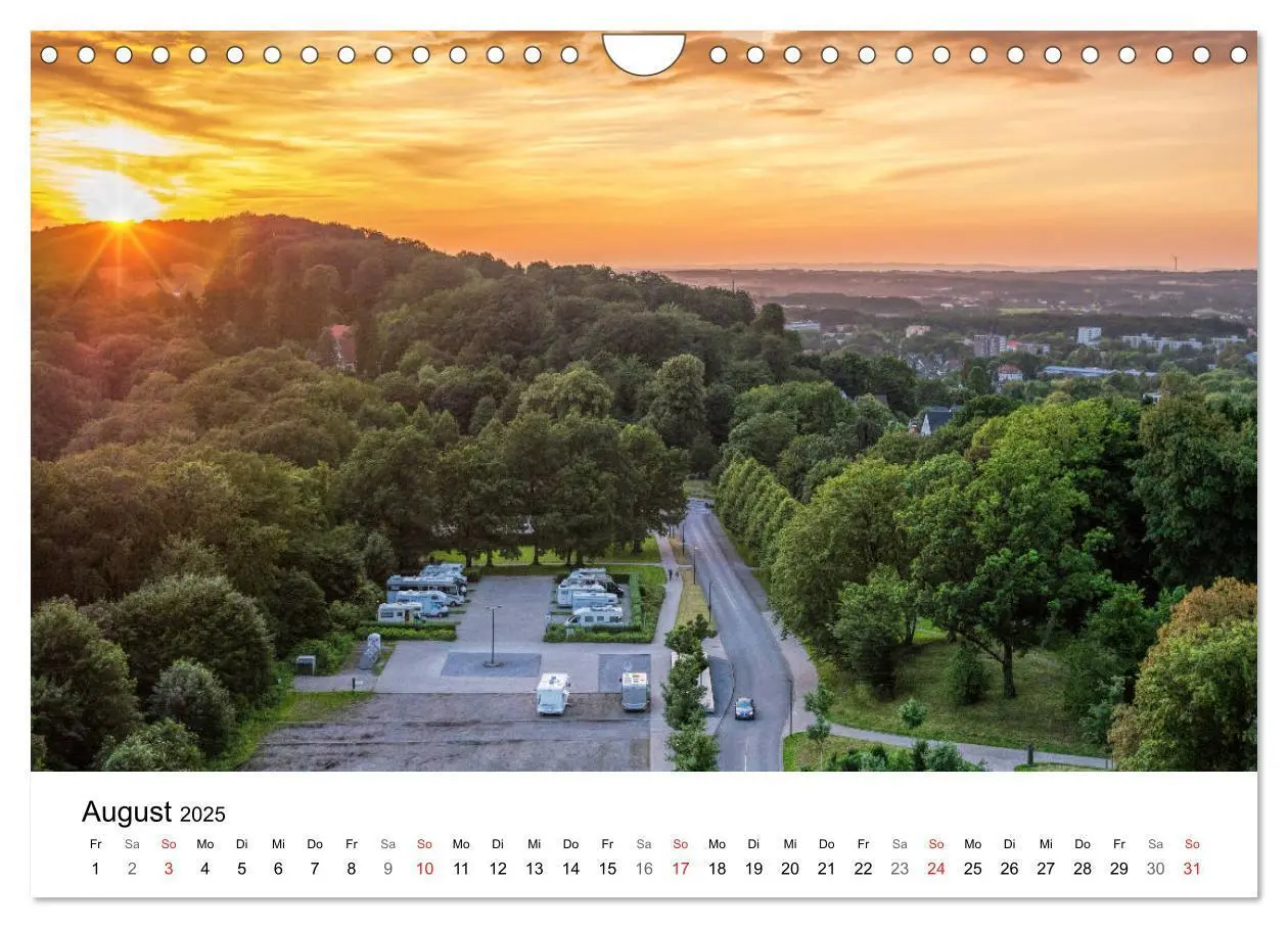 Bild: 9783435451968 | BIELEFELD aus der Vogelperspektive (Wandkalender 2025 DIN A4 quer),...