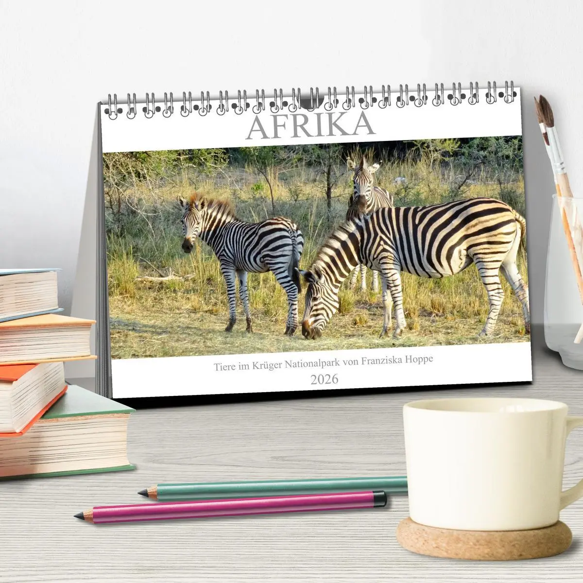 Bild: 9783457921968 | Afrika - Tiere im Krüger Nationalpark (Tischkalender 2026 DIN A5...