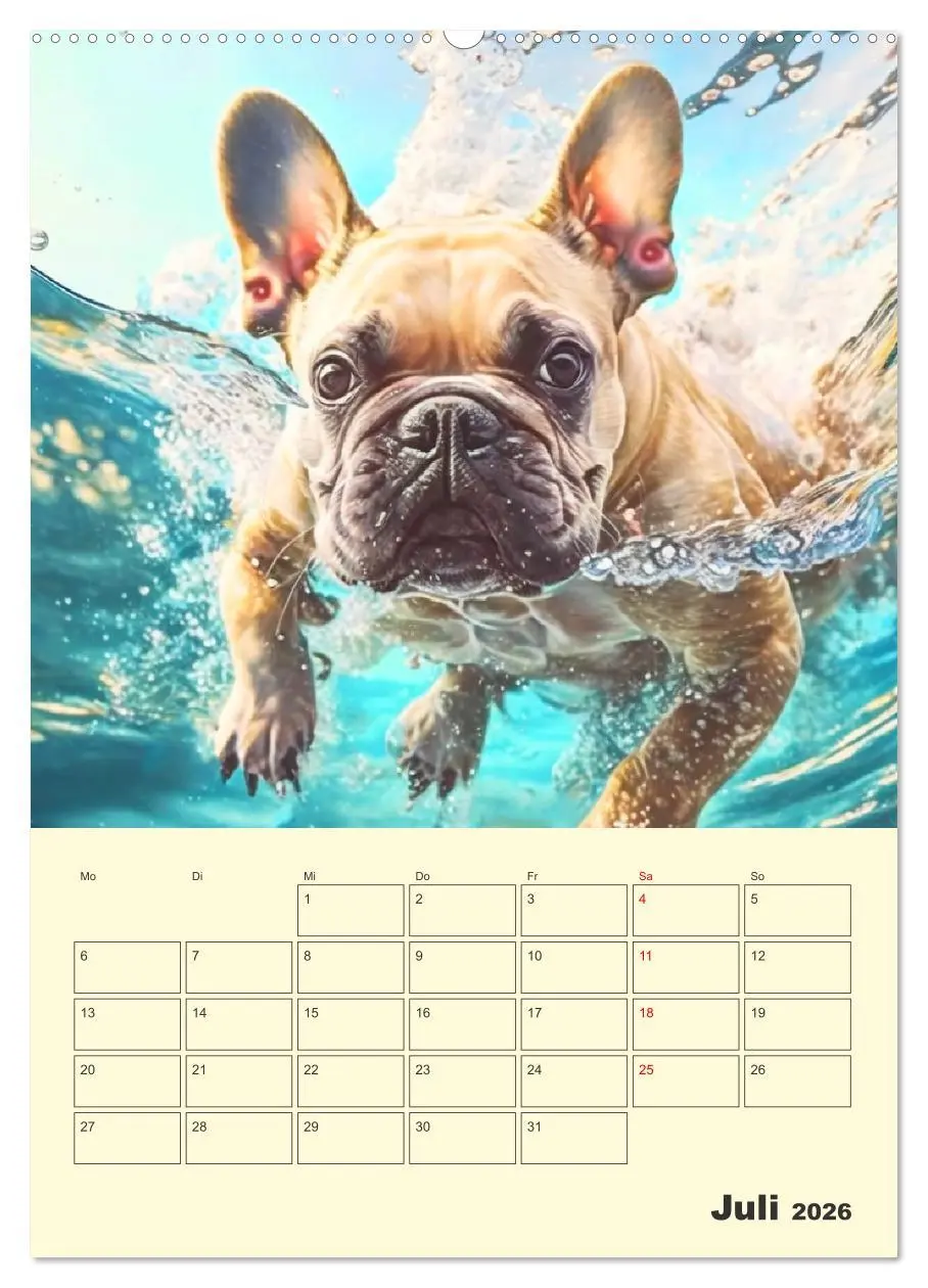 Bild: 9783516321968 | Lustige Fledermäuse. Französische Bulldoggen bei der...
