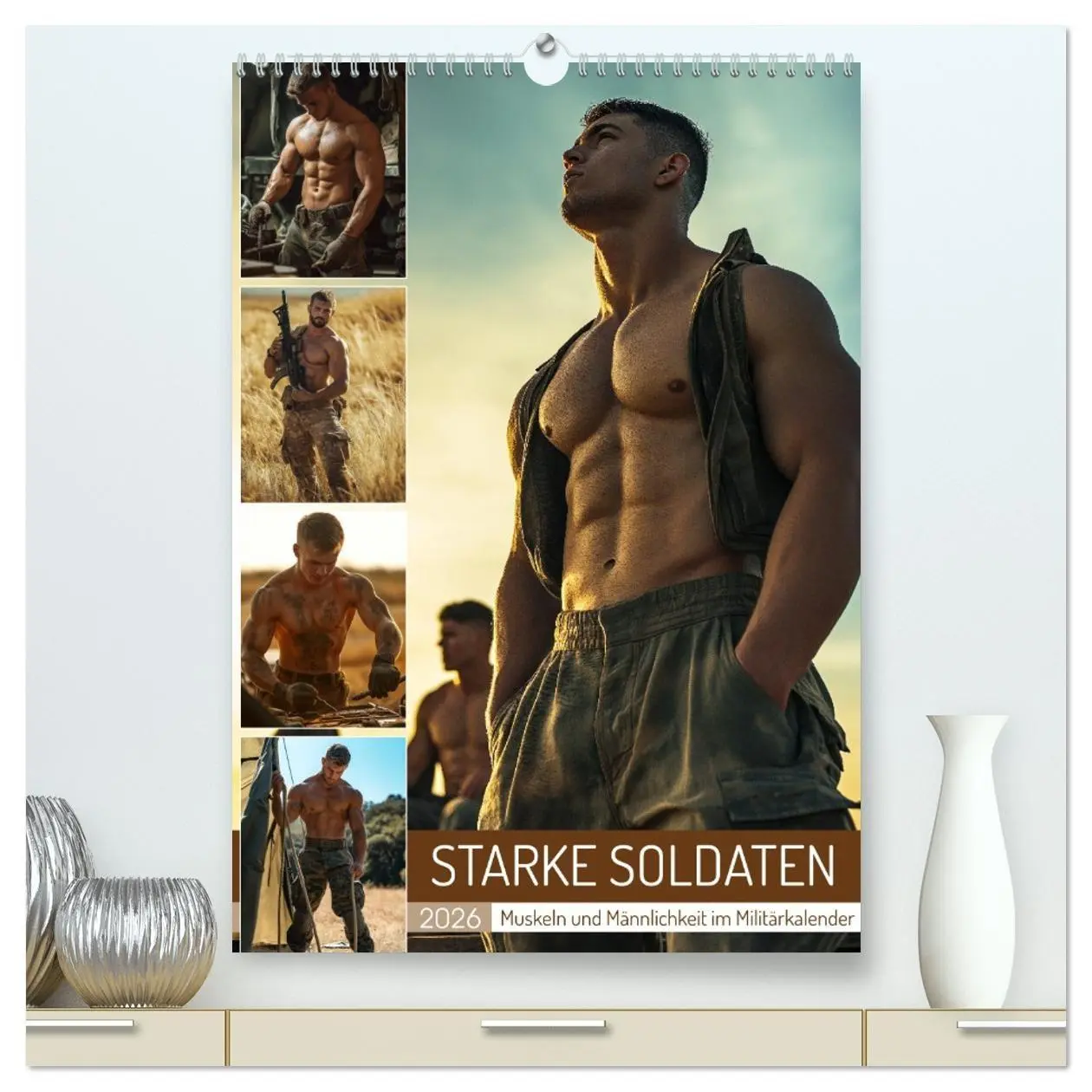 Cover: 9783516631968 | STARKE SOLDATEN - Muskeln und Männlichkeit im Militärkalender...