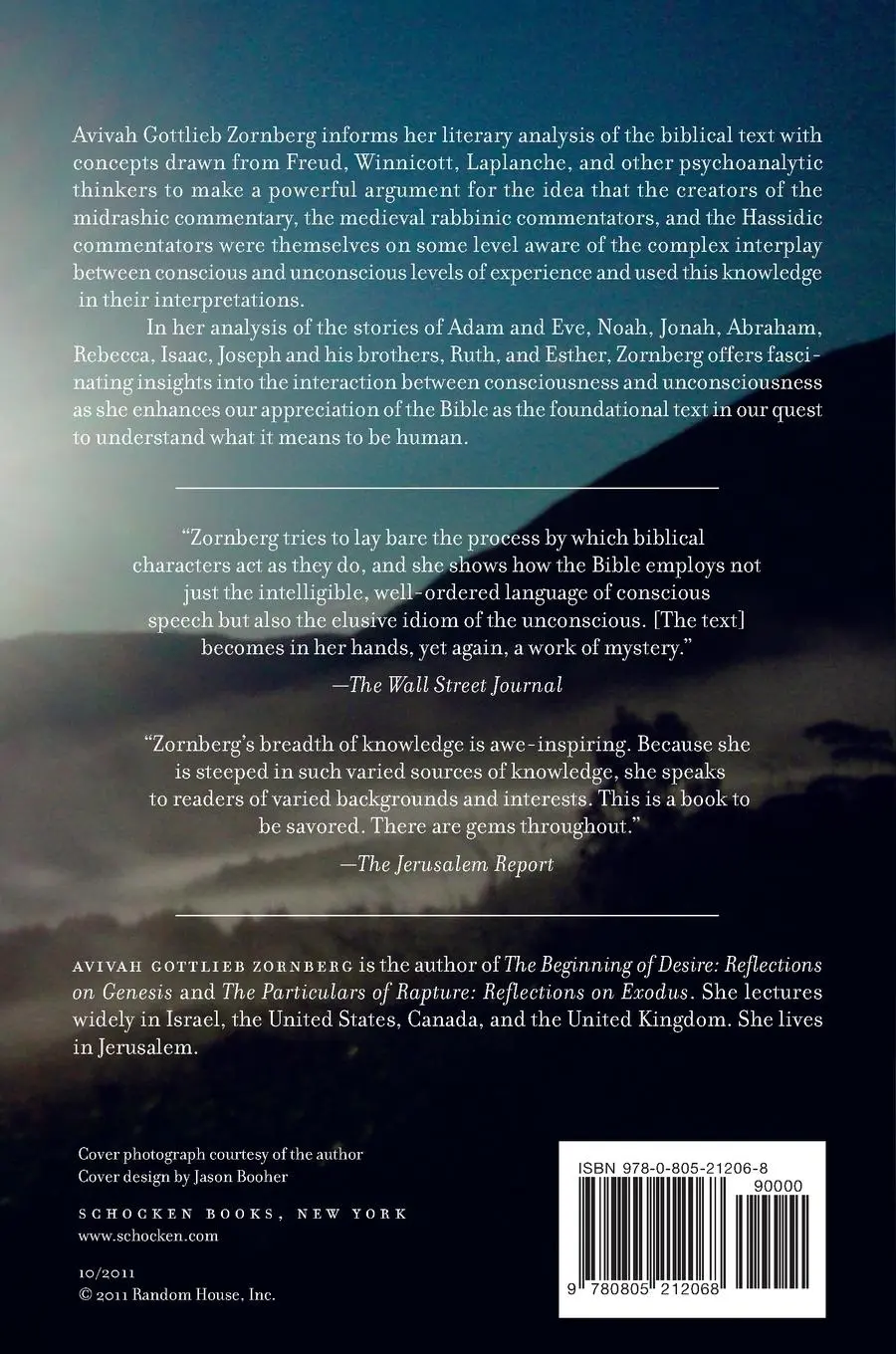 Rückseite: 9780805212068 | The Murmuring Deep | Reflections on the Biblical Unconscious | Buch