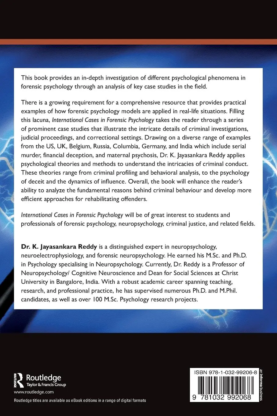 Rückseite: 9781032992068 | International Cases in Forensic Psychology | Inside the Criminal Mind