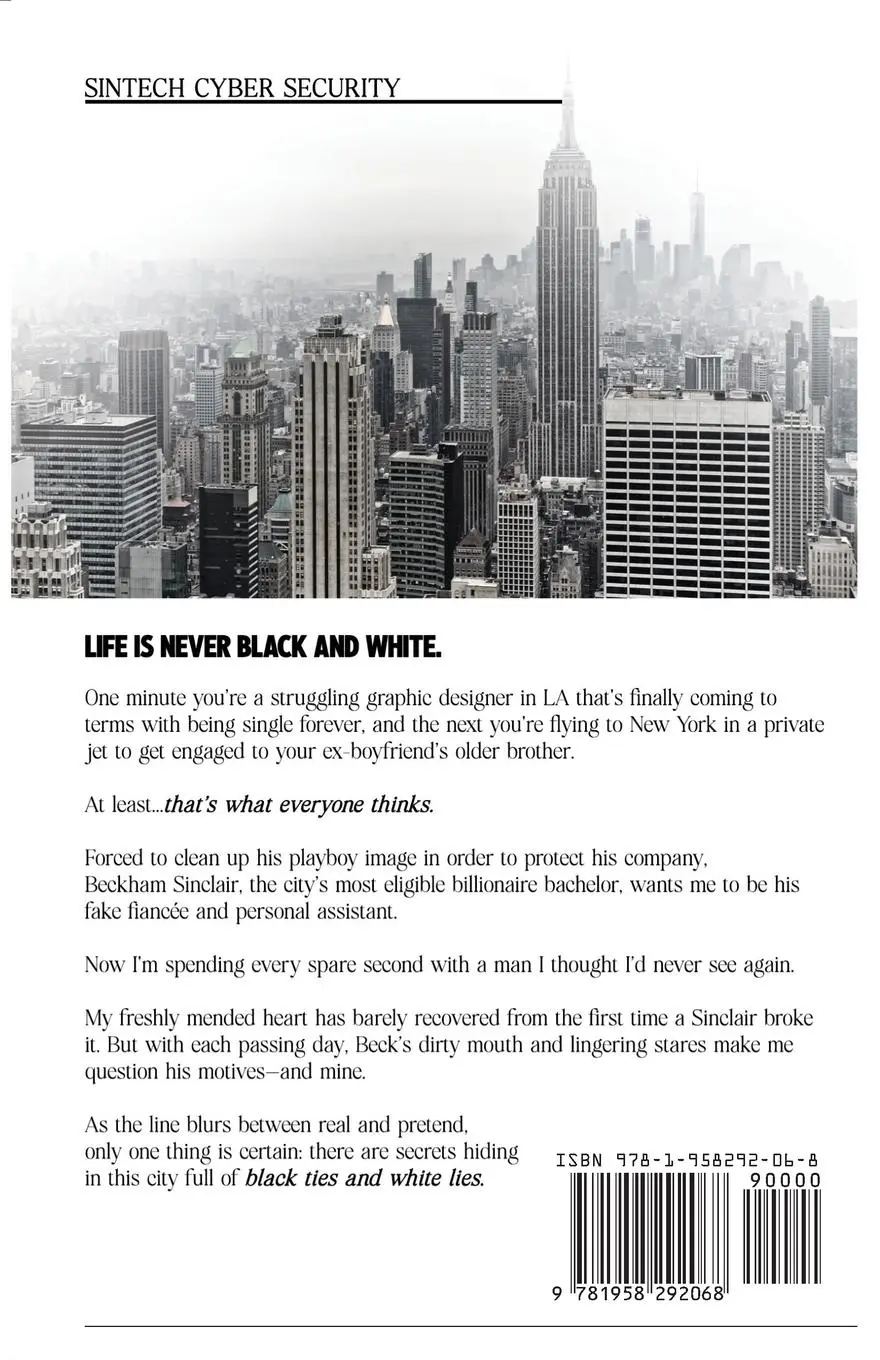 Rückseite: 9781958292068 | Black Ties and White Lies | Kat Singleton | Taschenbuch | Englisch