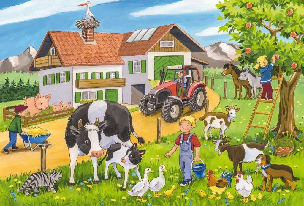 Bild: 4001504562168 | Auf dem Bauernhof. 3 x 24 Teile Puzzle | Schmidt Spiele | Spiel | 2017