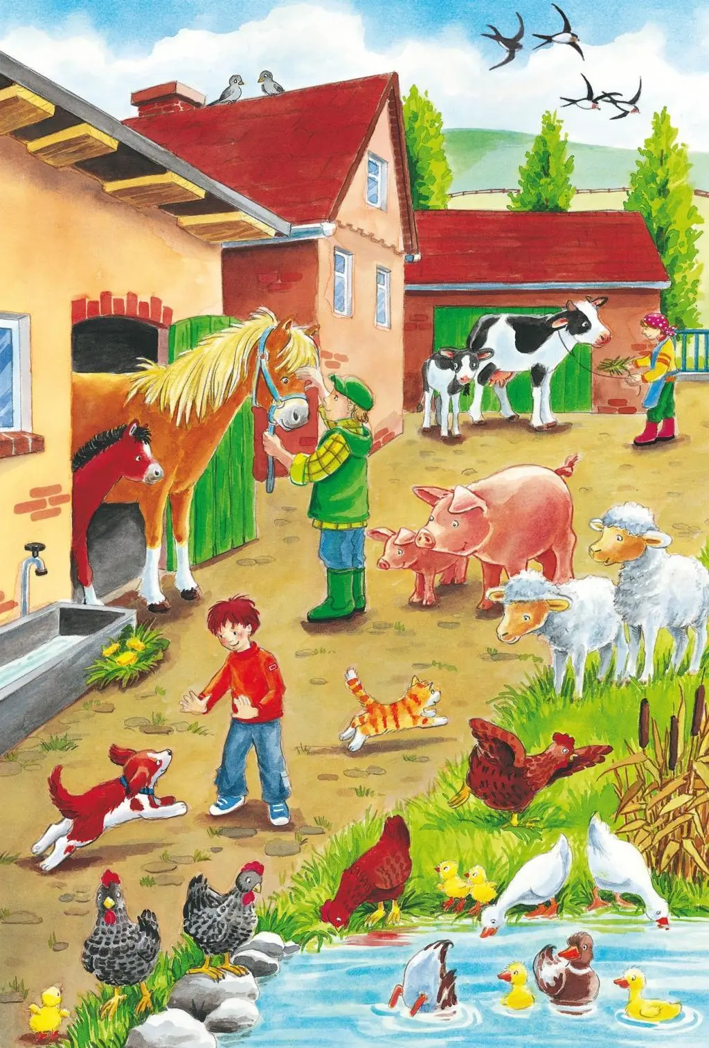 Bild: 4001504562168 | Auf dem Bauernhof. 3 x 24 Teile Puzzle | Schmidt Spiele | Spiel | 2017