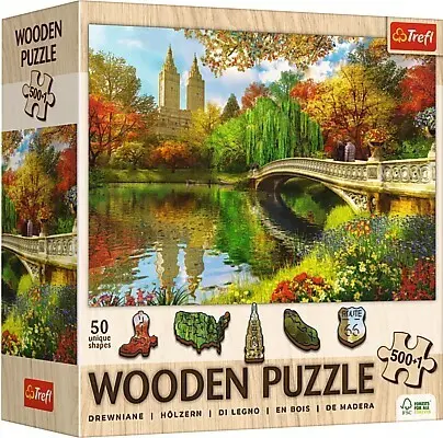 Cover: 5900511202168 | Holz Puzzle 500+1 - Central Park, Manhattan, New York | Spiel | 20216