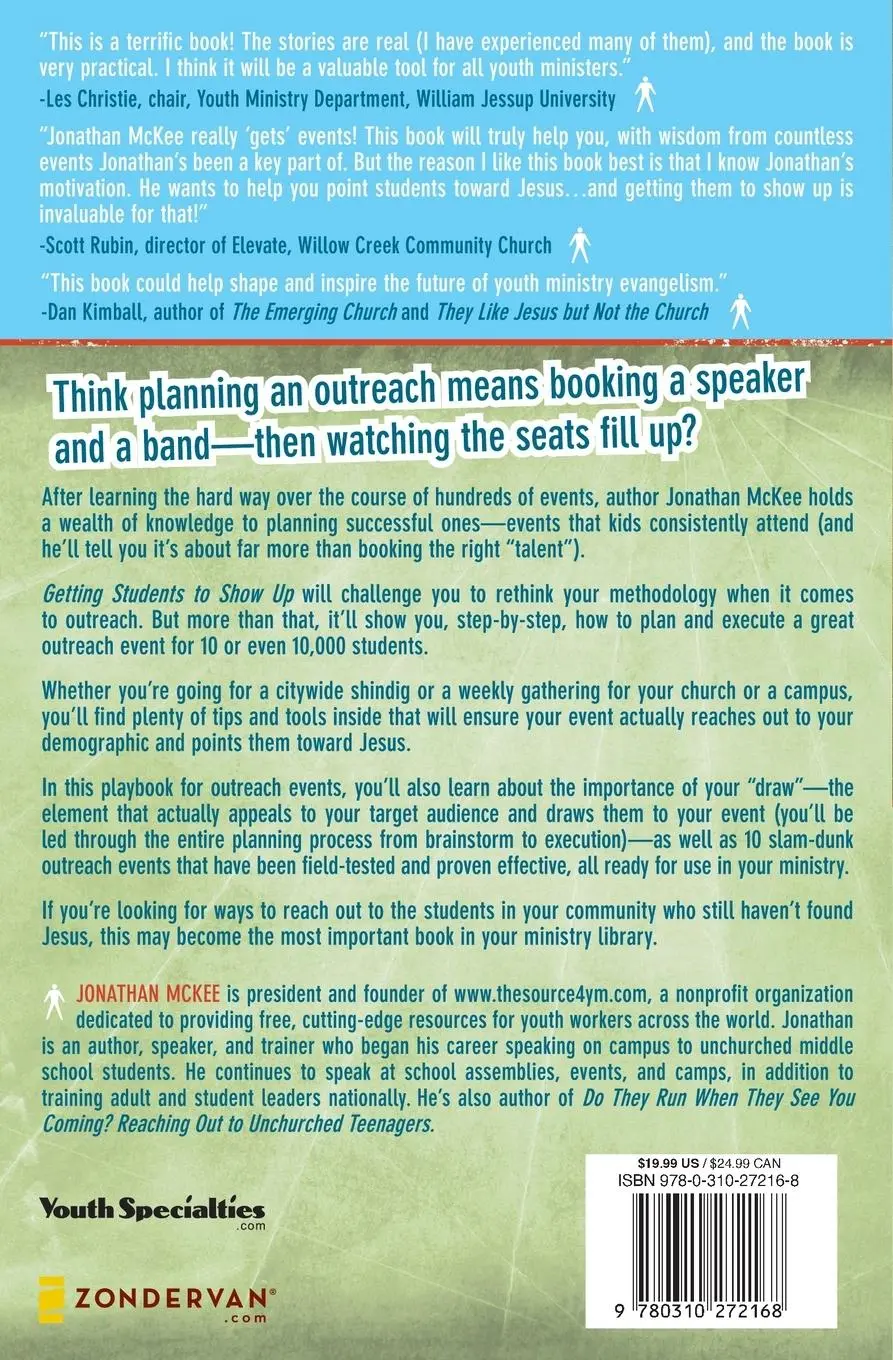 Rückseite: 9780310272168 | Getting Students to Show Up | Jonathan R. McKee | Taschenbuch | 2007