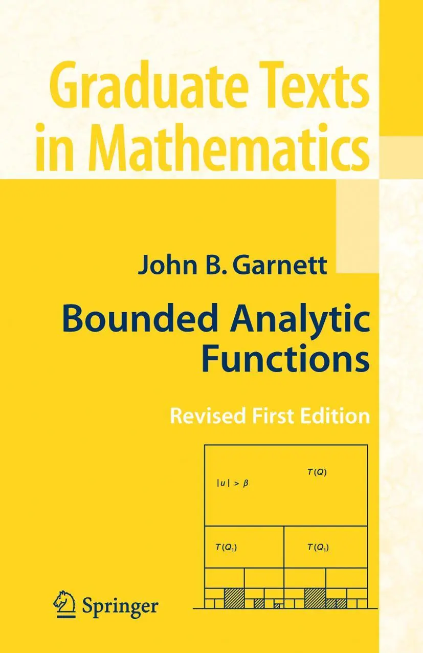 Cover: 9781441922168 | Bounded Analytic Functions | John Garnett | Taschenbuch | xiv | 2010