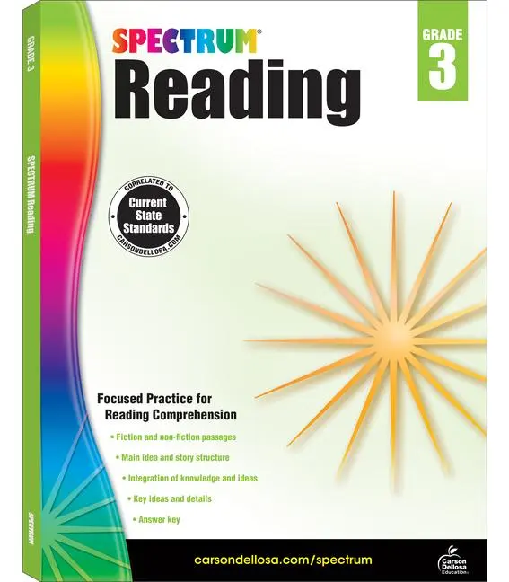 Cover: 9781483812168 | Spectrum Reading Workbook, Grade 3 | Volume 22 | Spectrum | Buch