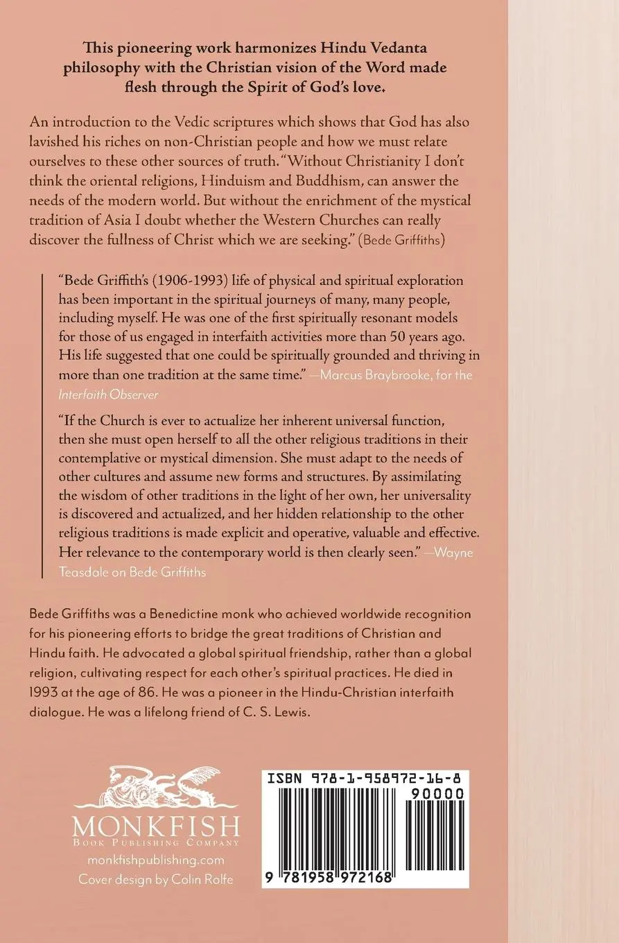Rückseite: 9781958972168 | Vedanta and Christian Faith | Bede Griffiths | Taschenbuch | Englisch