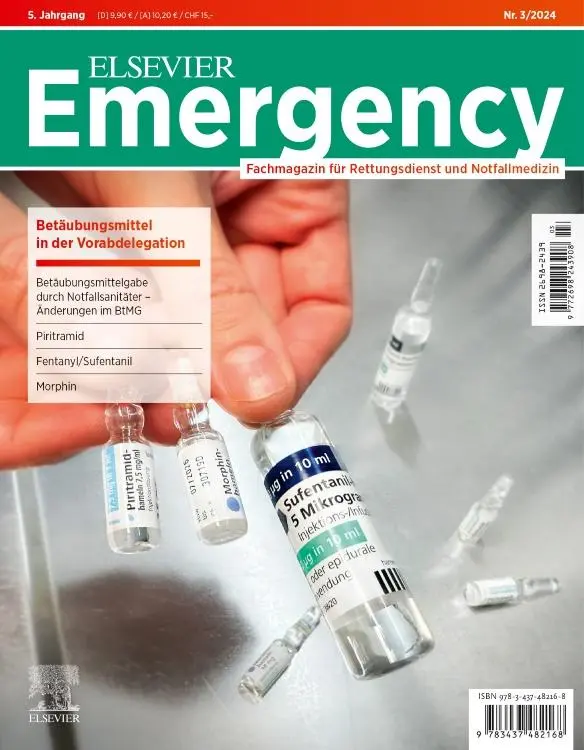 Cover: 9783437482168 | ELSEVIER Emergency. Betäubungsmittel in der Vorabdelegation....