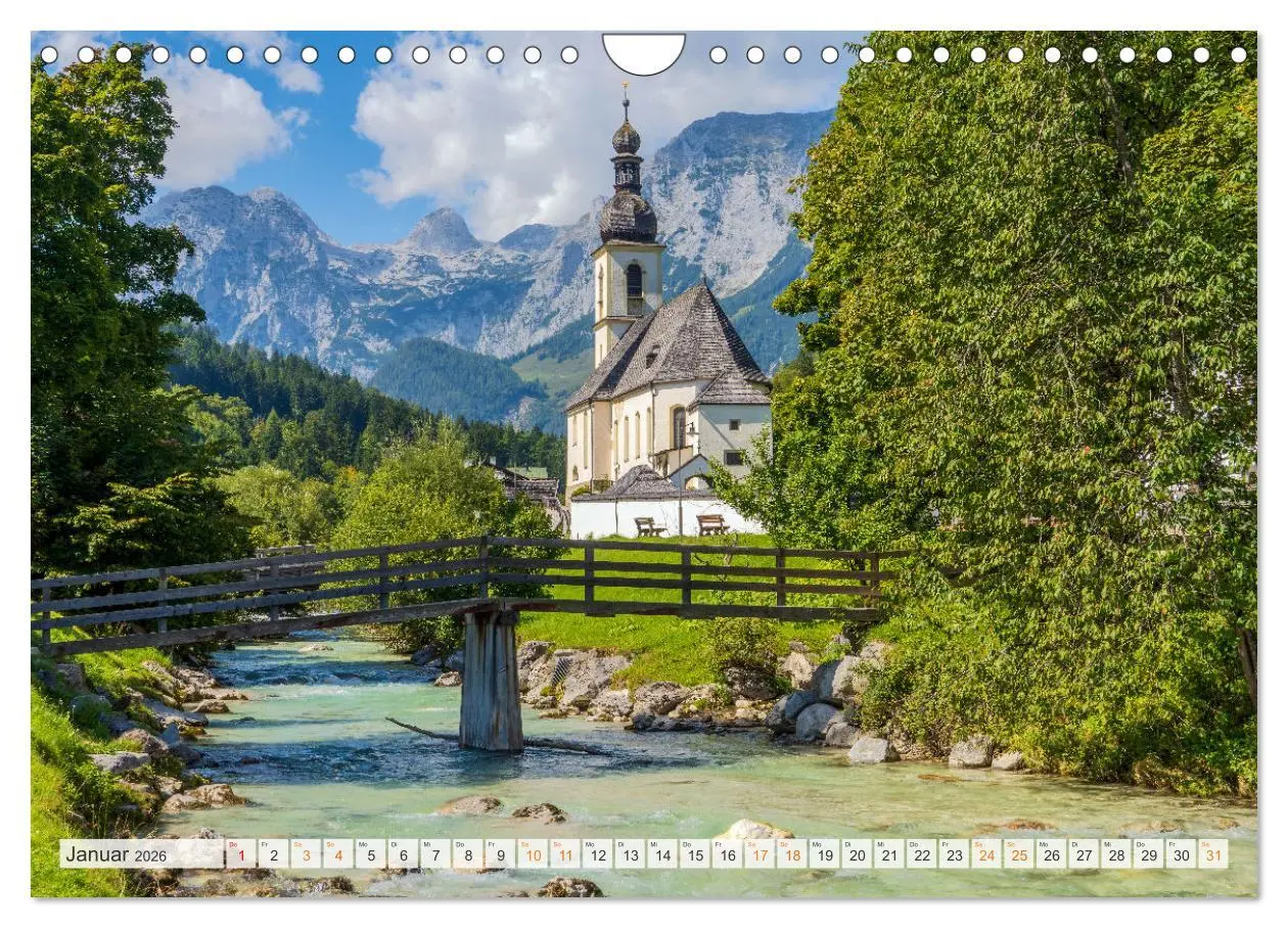 Bild: 9783457592168 | Berchtesgadener Land - Welt der Berge und Seen (Wandkalender 2026...