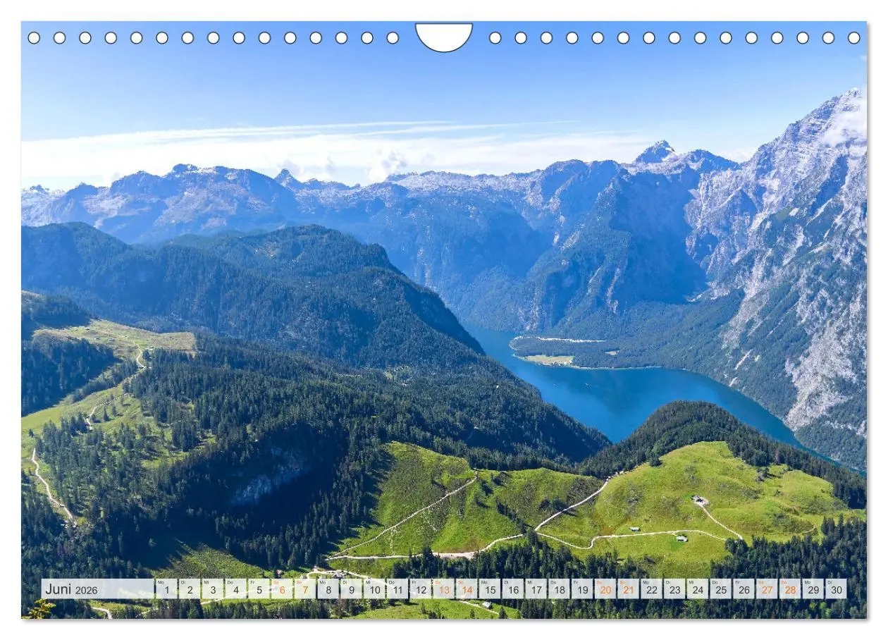 Bild: 9783457592168 | Berchtesgadener Land - Welt der Berge und Seen (Wandkalender 2026...