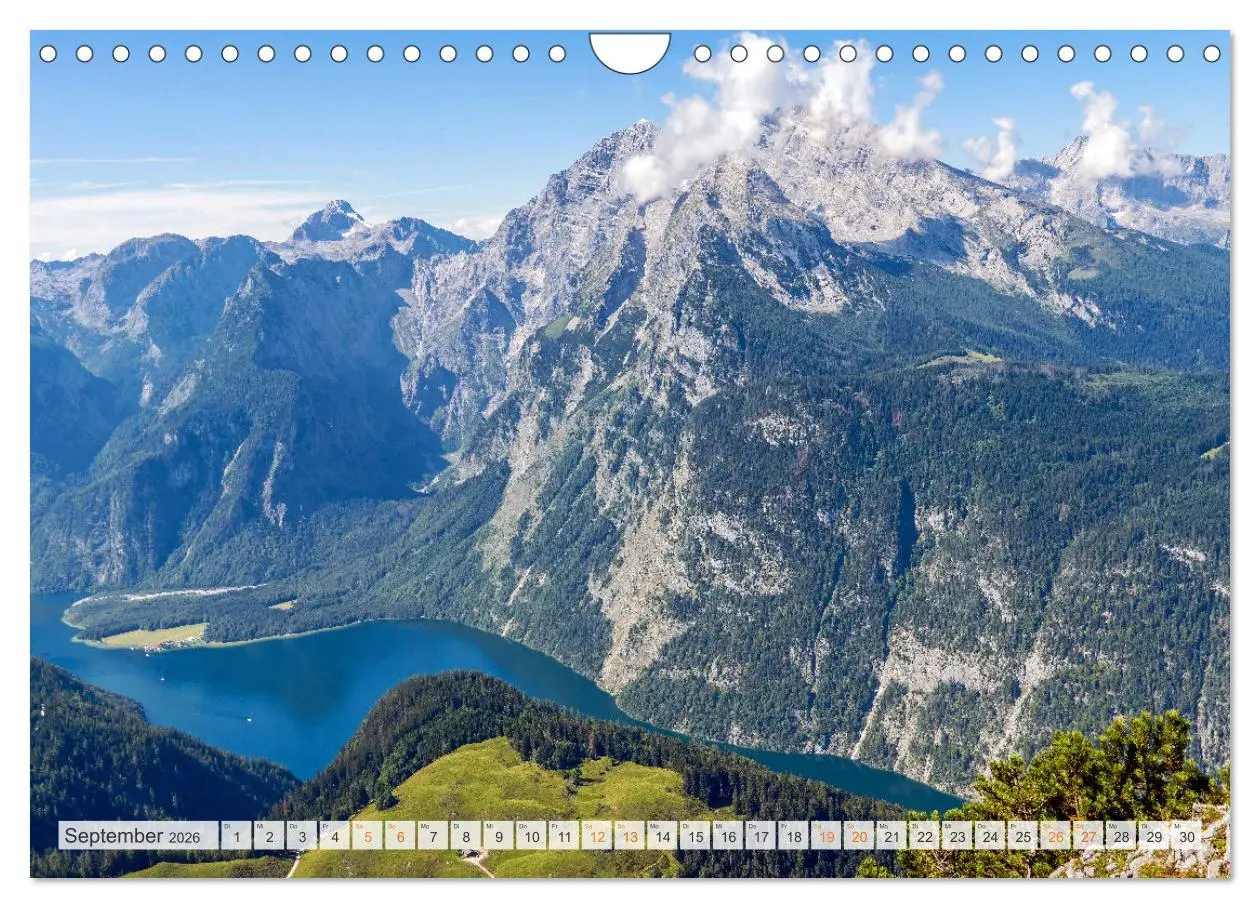 Bild: 9783457592168 | Berchtesgadener Land - Welt der Berge und Seen (Wandkalender 2026...