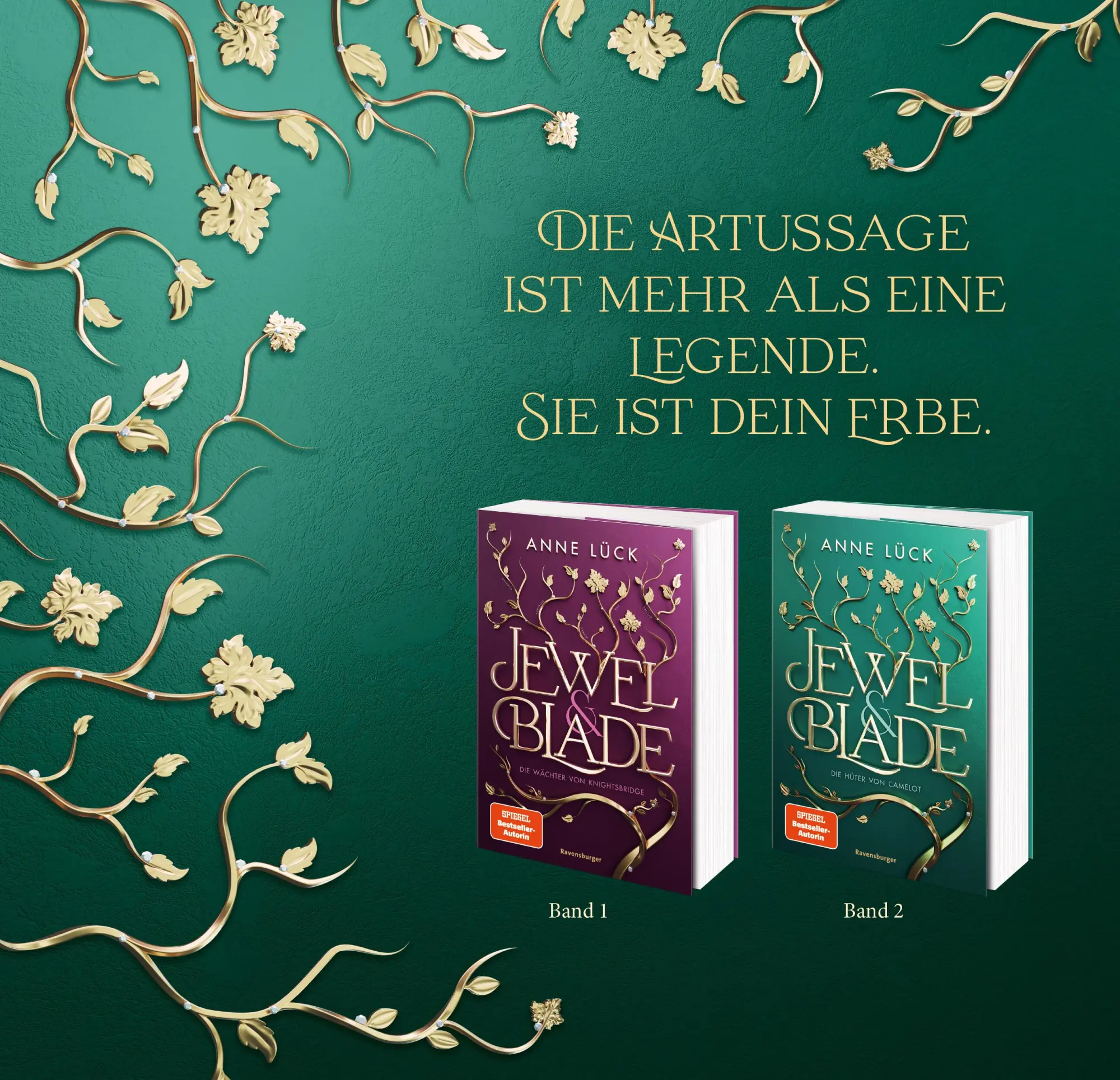 Bild: 9783473402168 | Jewel &amp; Blade, Band 2 - Die Hüter von Camelot | Anne Lück | Buch