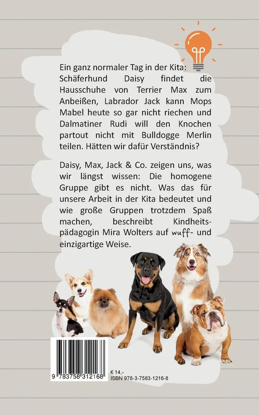 Rückseite: 9783758312168 | Was wir von Hunden lernen können | Große Gruppen in der Kita | Wolters
