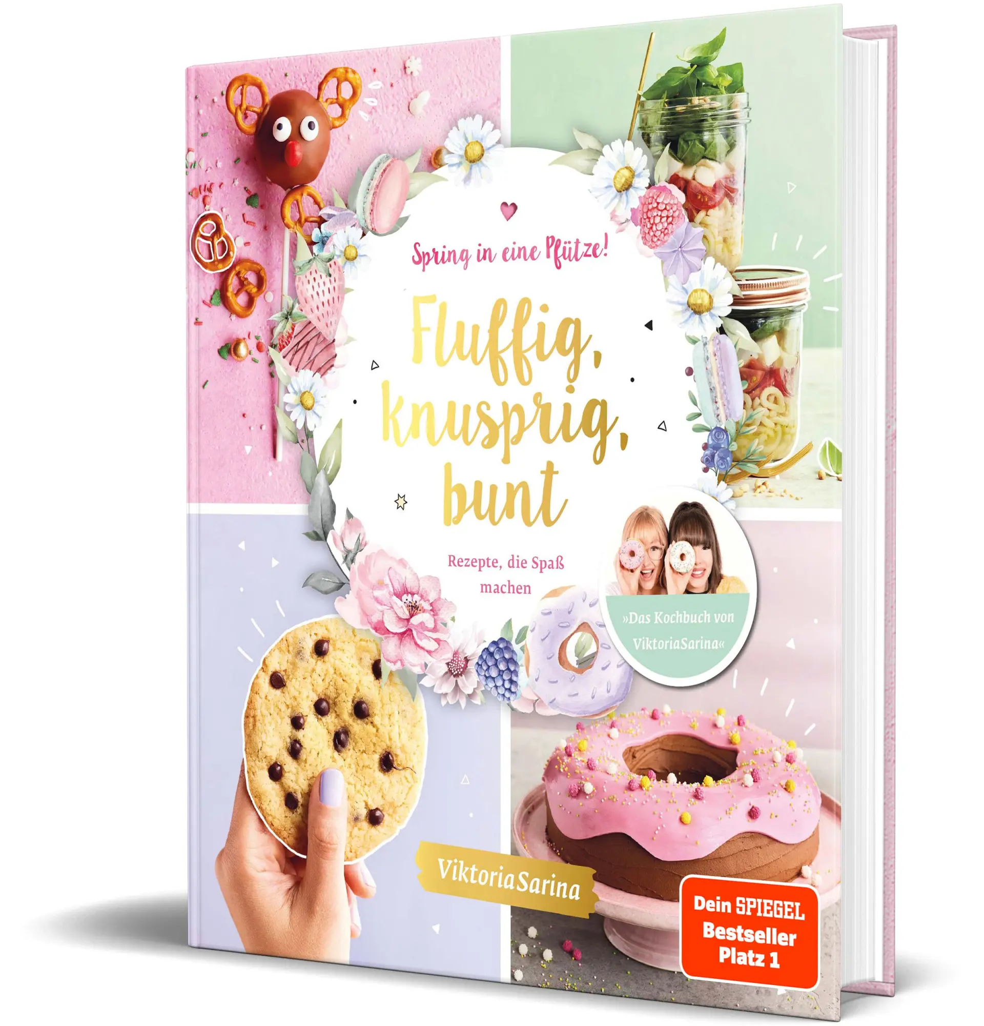Cover: 9783960962168 | Spring in eine Pfütze! Fluffig, knusprig, bunt | ViktoriaSarina | Buch Cover: 9783960962168 | Spring in eine Pfütze! Fluffig, knusprig, bunt | ViktoriaSarina | Buch