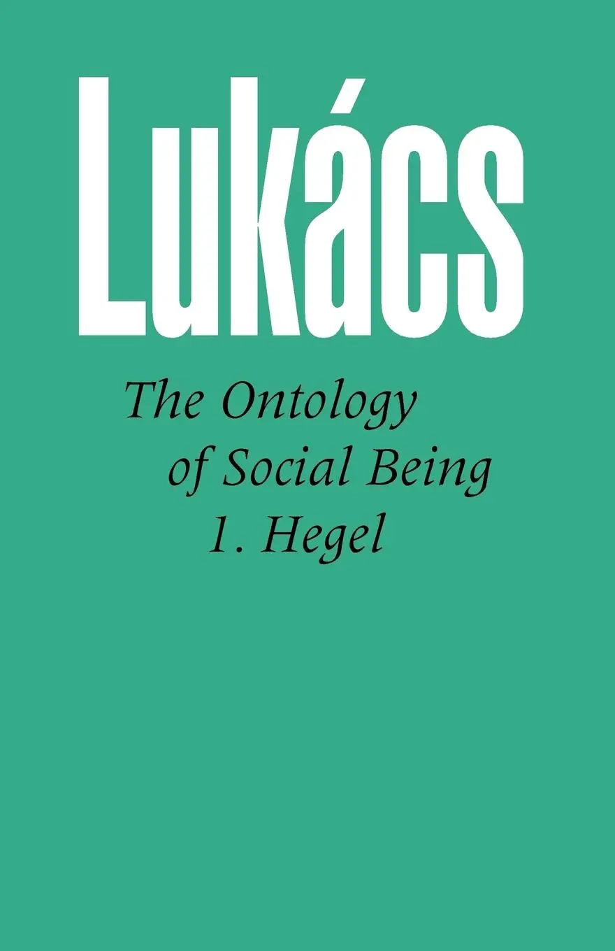 Cover: 9780850362268 | Ontology of Social Being, Volume 1. Hegel | Georg Lukacs | Taschenbuch