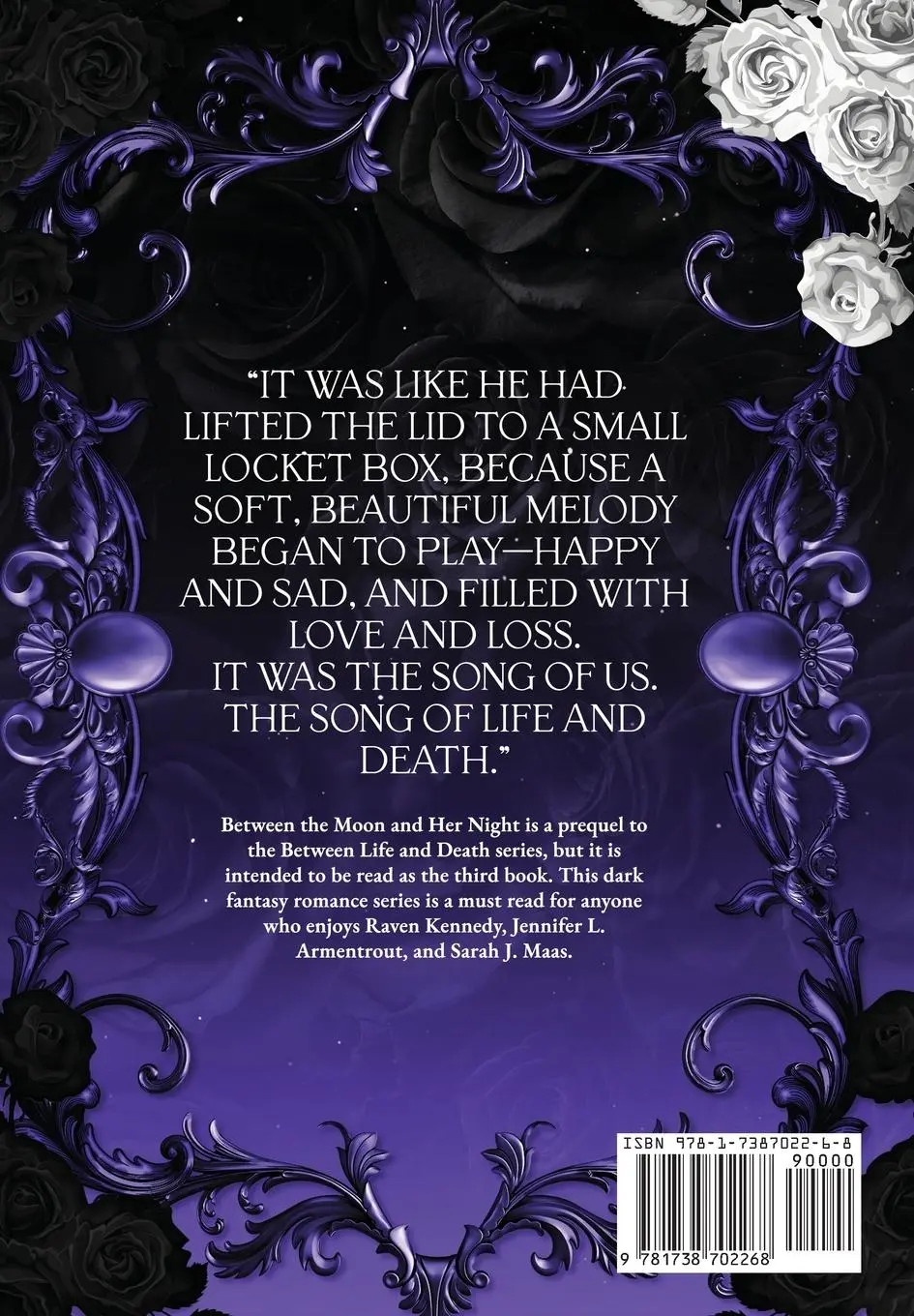 Rückseite: 9781738702268 | Between the Moon and Her Night | Jaclyn Kot | Buch | Englisch | 2024