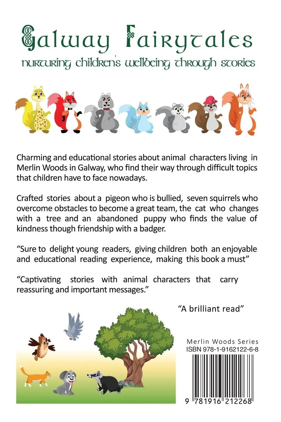Rückseite: 9781916212268 | Galway Fairytales | Nurturing Children's Wellbeing Through Stories