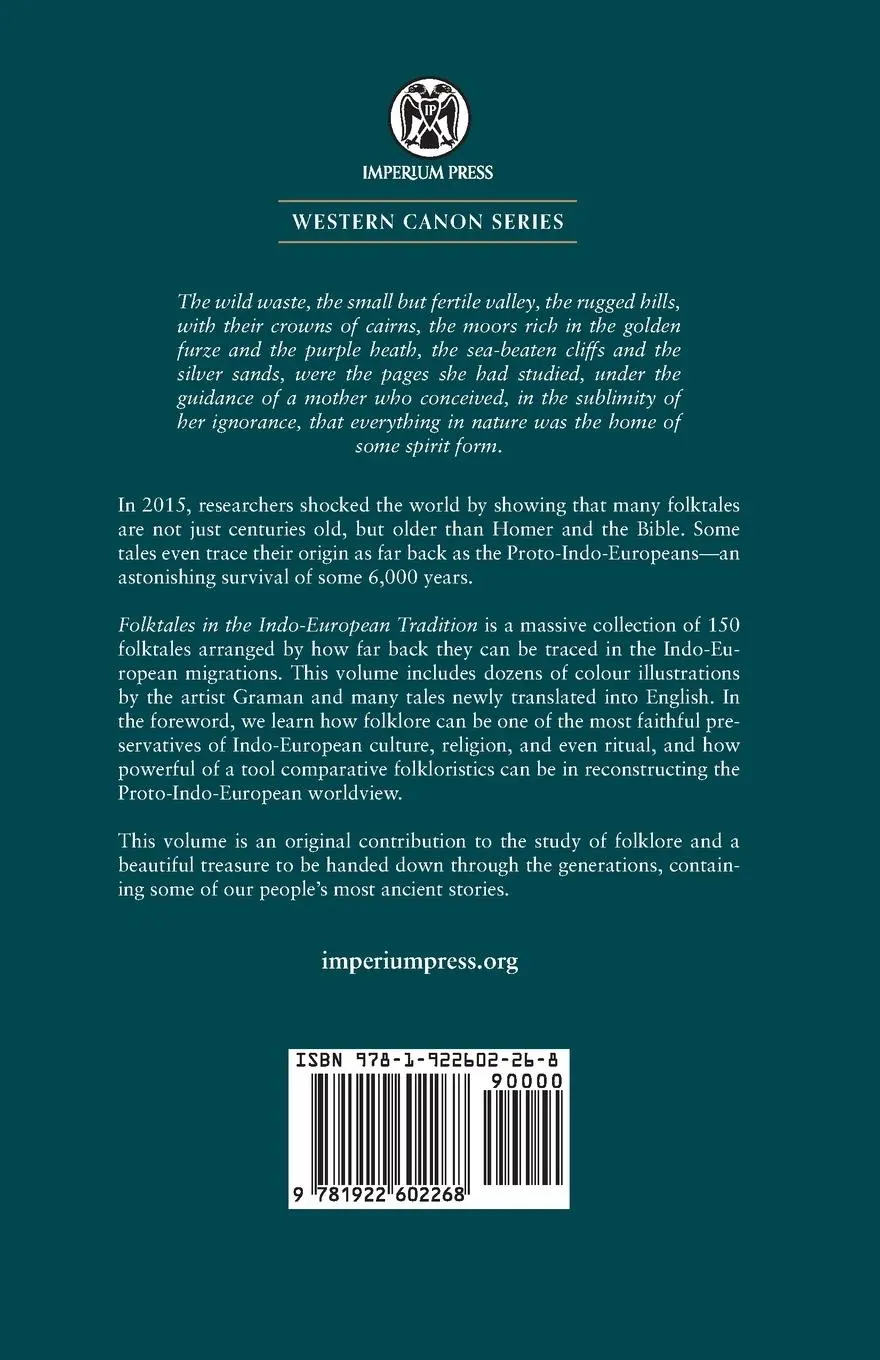 Rückseite: 9781922602268 | Folktales in the Indo-European Tradition - Imperium Press (Western...