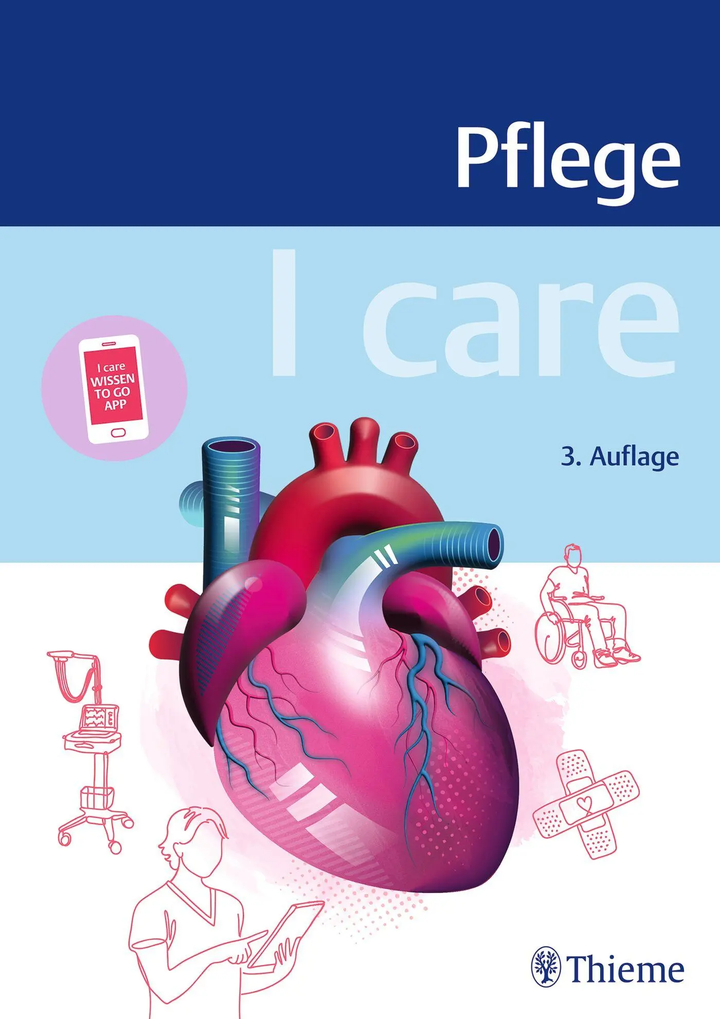 Cover: 9783132452268 | I care Pflege | Bundle | 1 Taschenbuch | Deutsch | 2025
