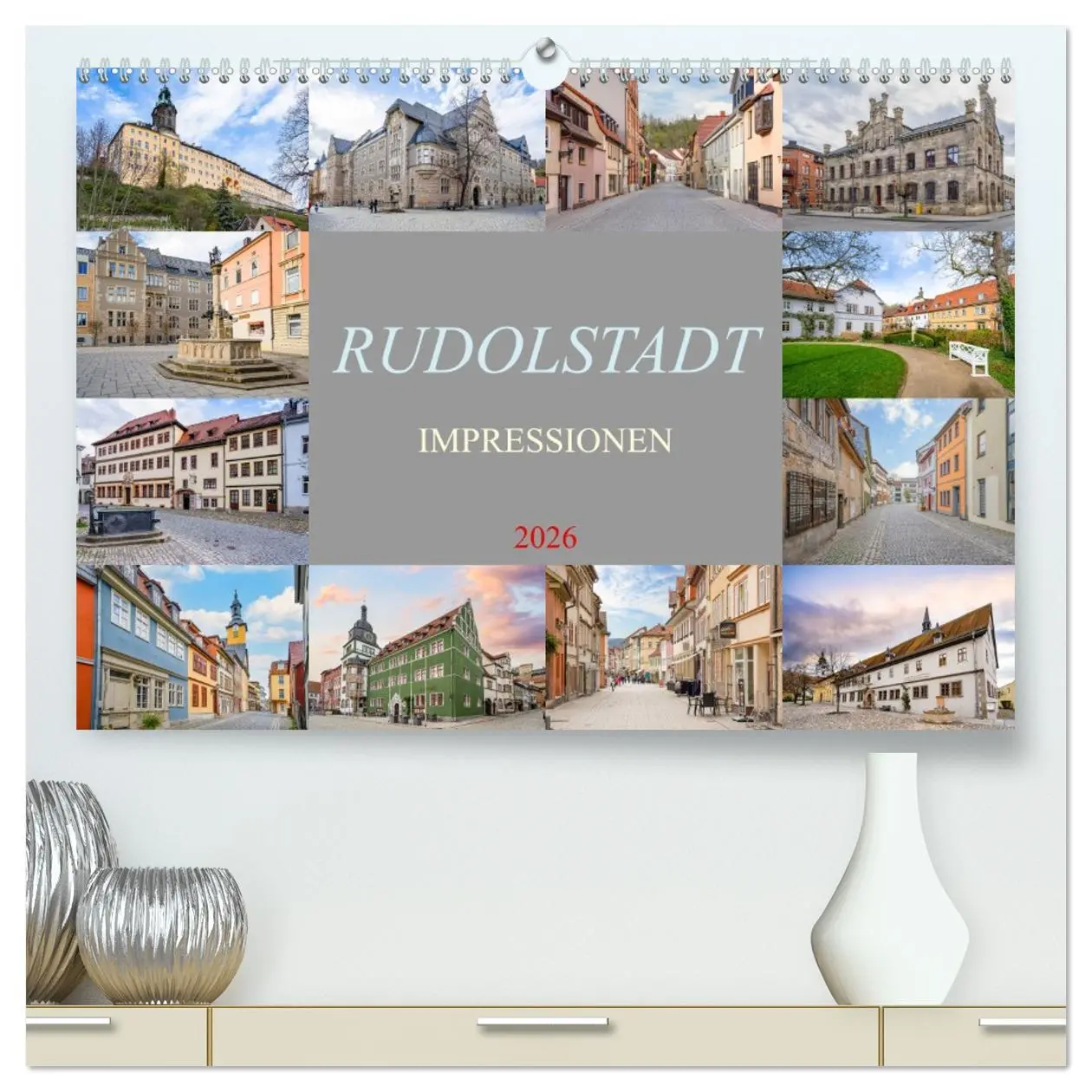 Cover: 9783457412268 | Rudolstadt Impressionen (hochwertiger Premium Wandkalender 2026 DIN...